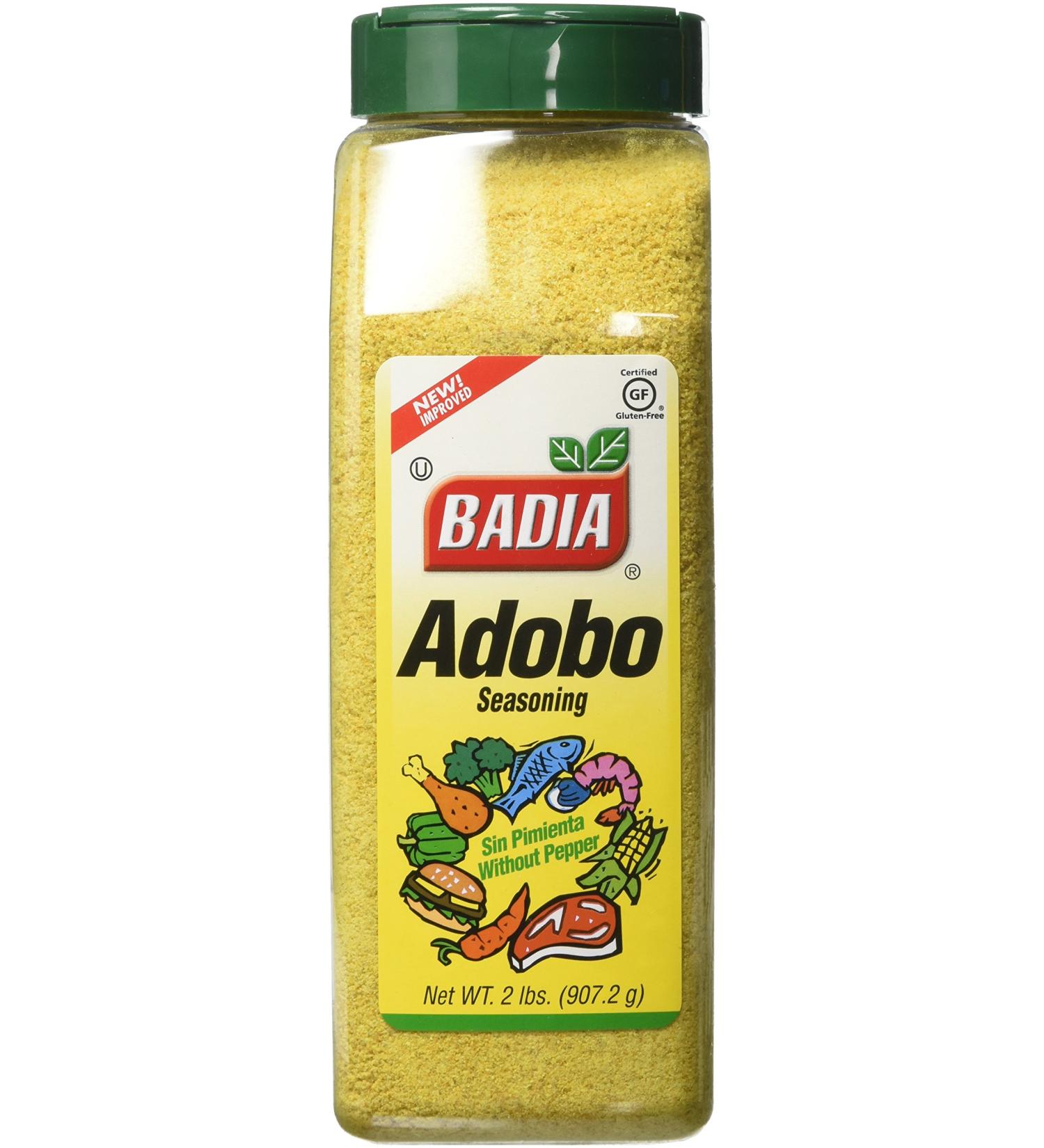 Badia Spices Adobo Seasoning without Pepper - 2 lbs | Authentic Latin Flavor - Buy Online on GoSupps.com