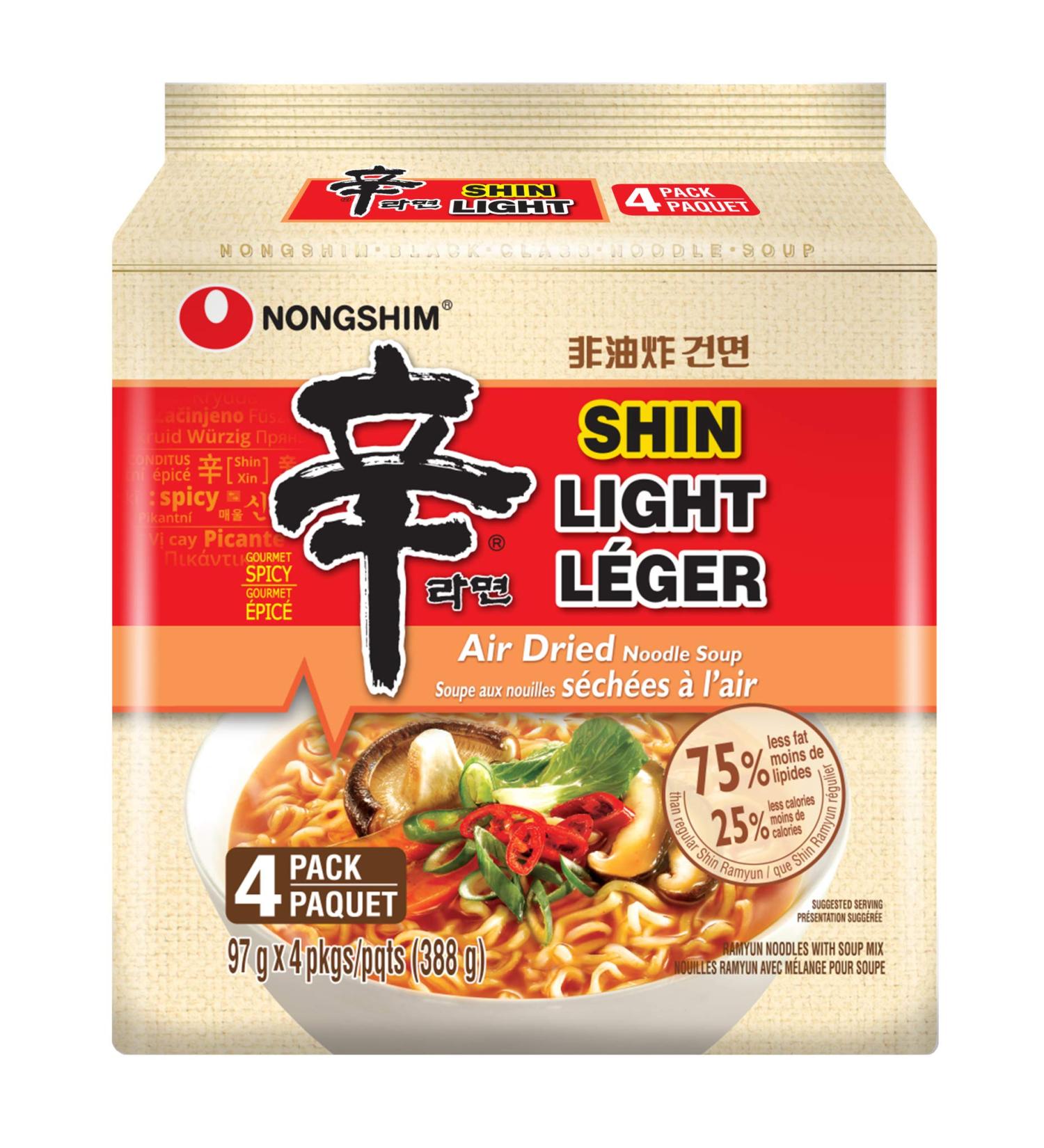 Nongshim Shin Light 388 Grams - Buy Online on GoSupps.com