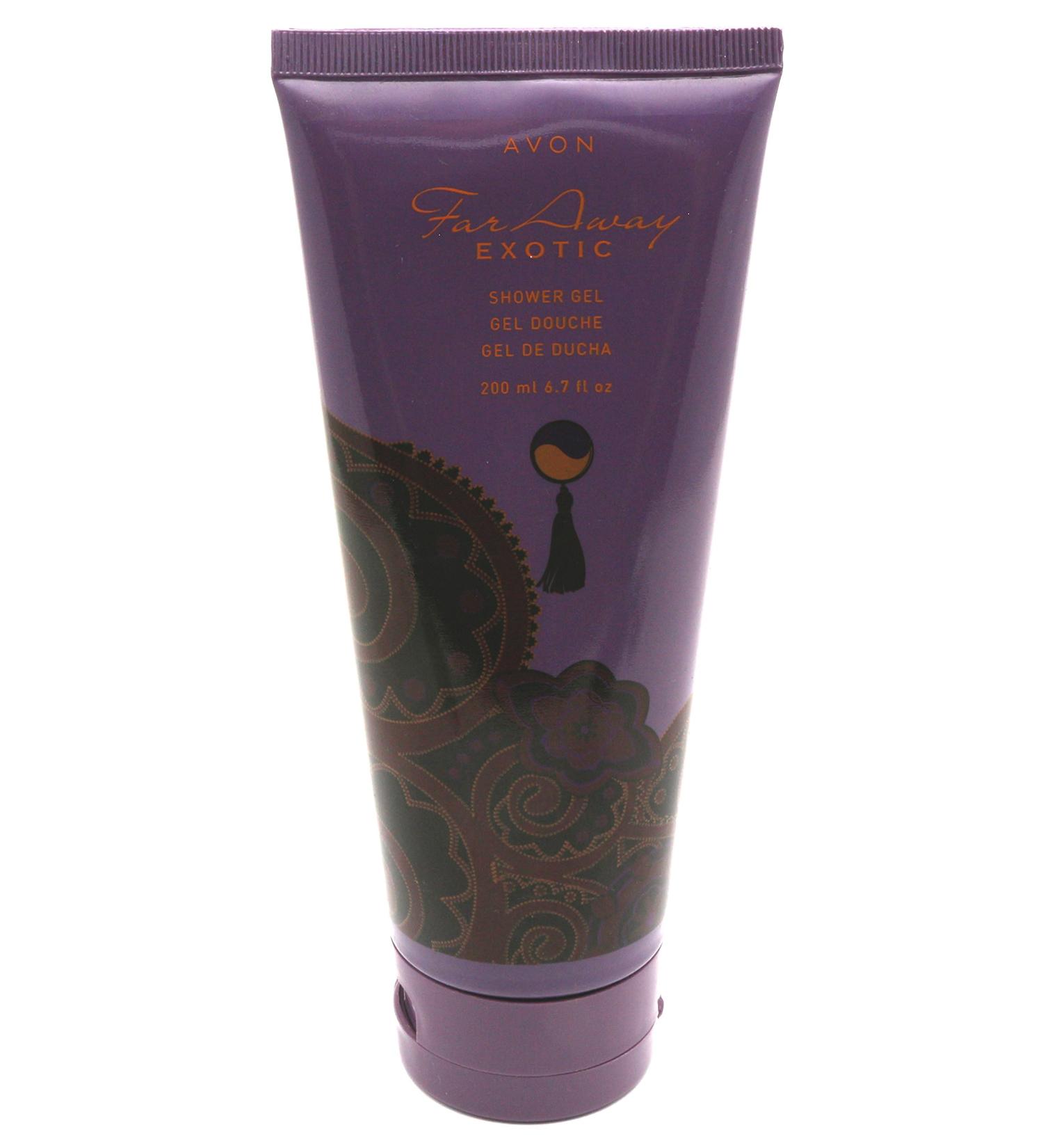 AVON Far Away Exotic Shower Gel 6.7oz | Luxurious Scented Body Wash for All Skin Types | International Shipping Available - Buy Online on GoSupps.com