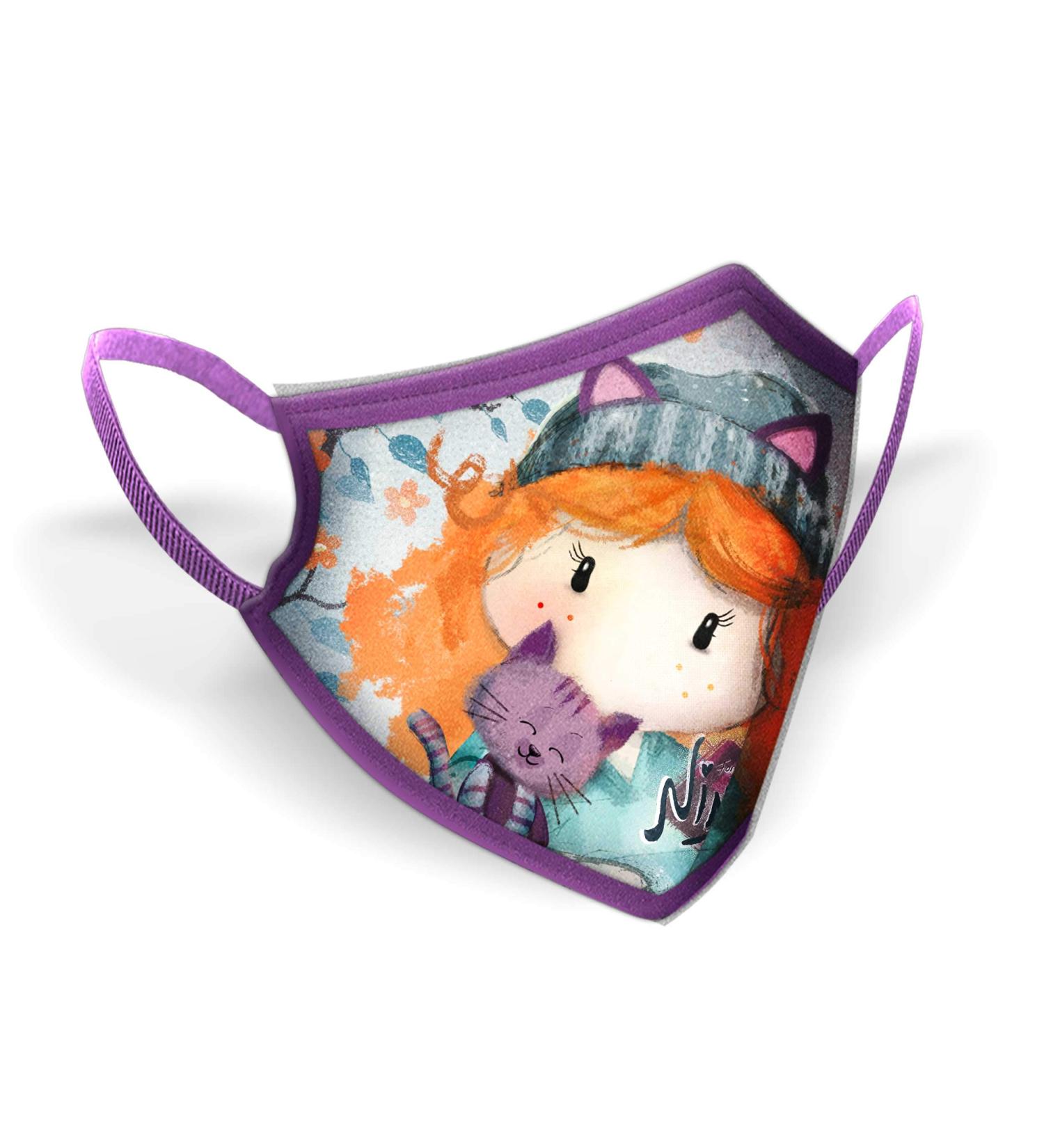Forever Ninette Unisex Children 2148 Reusable Hygiene Mask for Children Multicolor One Size EU