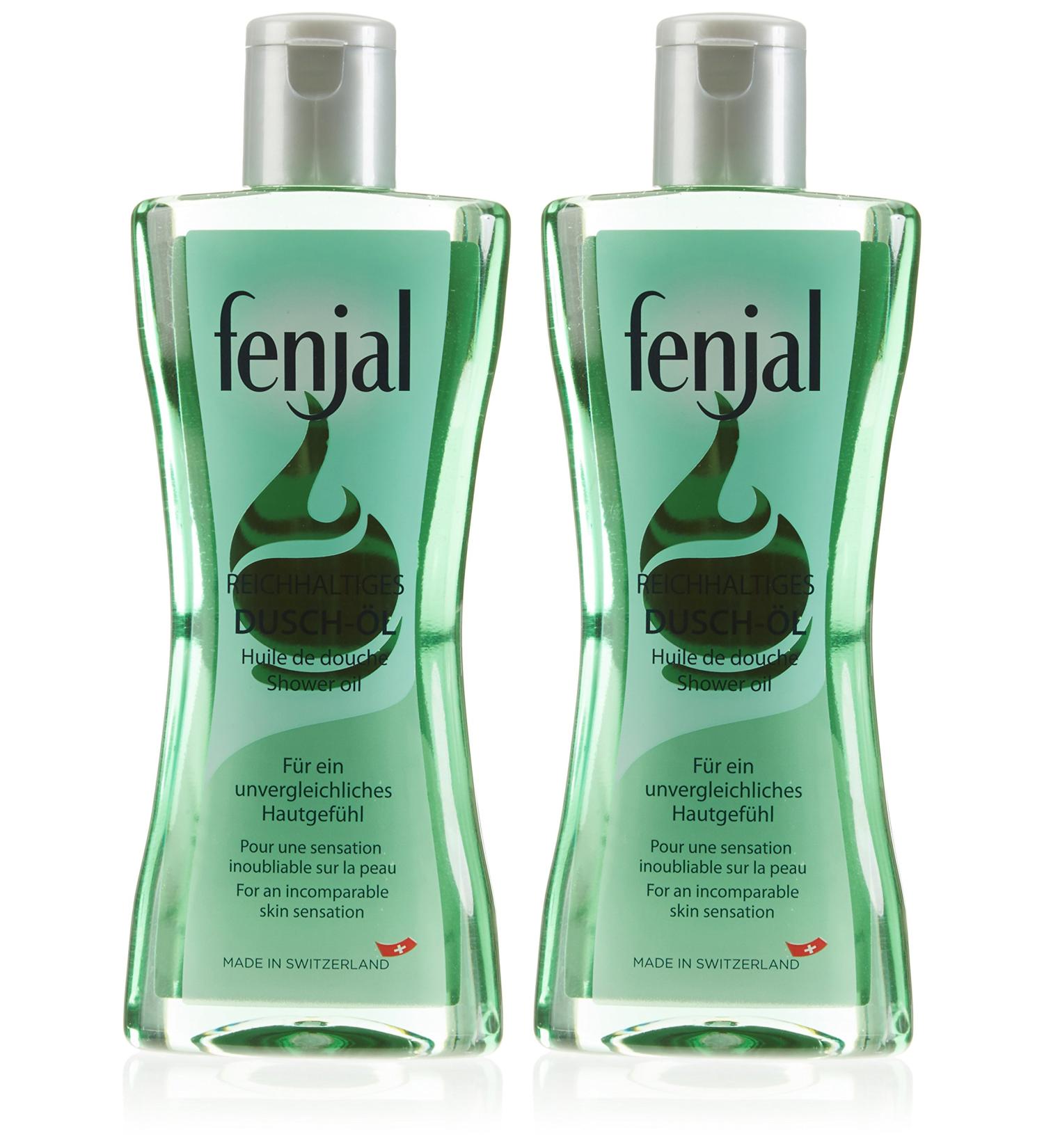 Fenjal Rich Shower Oil 200 ml - Pack of 2 | Luxurious Hydrating Oil for Soft Skin | International Shipping Available - Buy Online on GoSupps.com