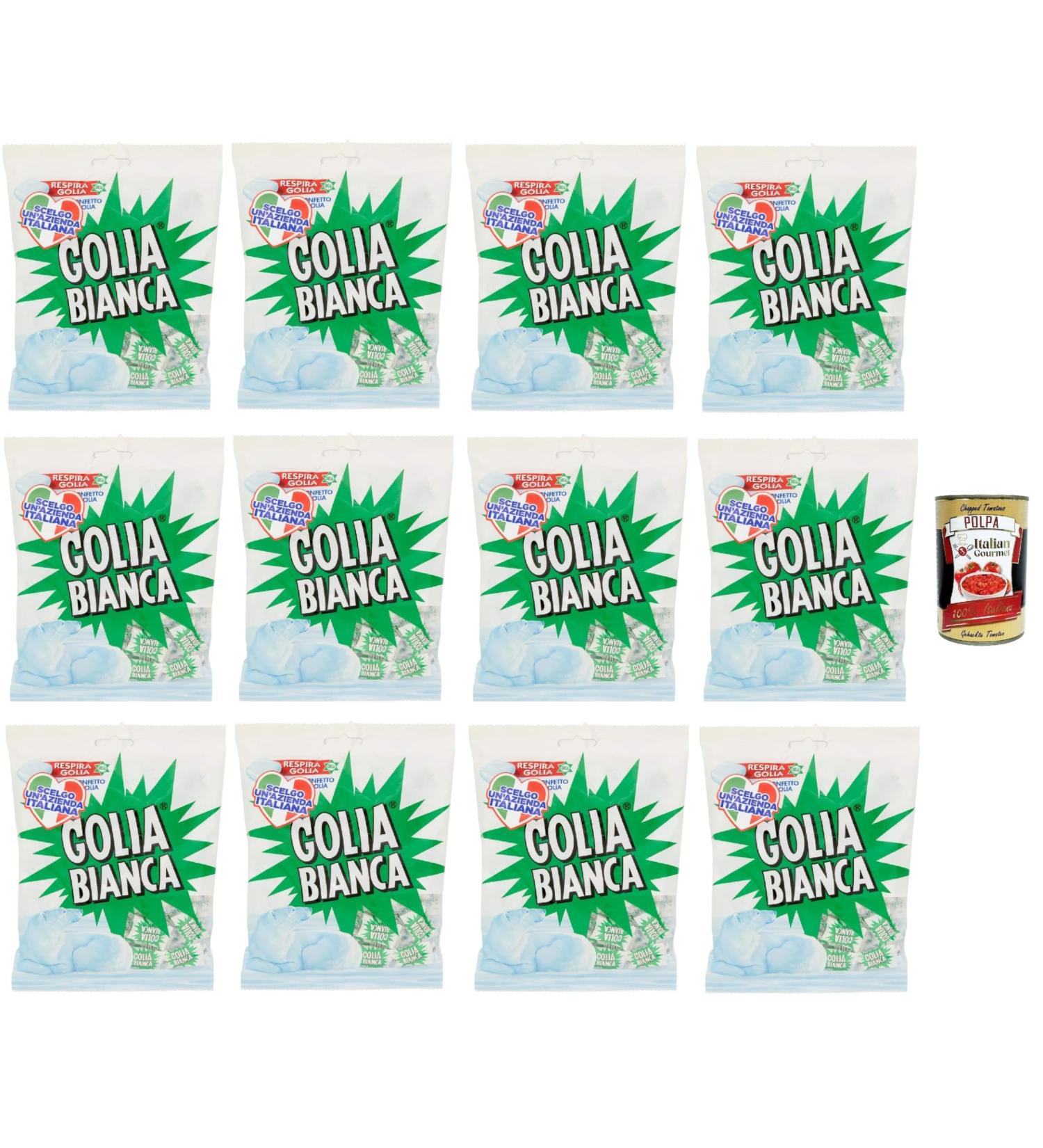  Italian Gourmet E.R. Golia Bianca Mint and Liquorice Hard Candy 180g + Italian Gourmet Pulp 400g - Buy Online on GoSupps.com