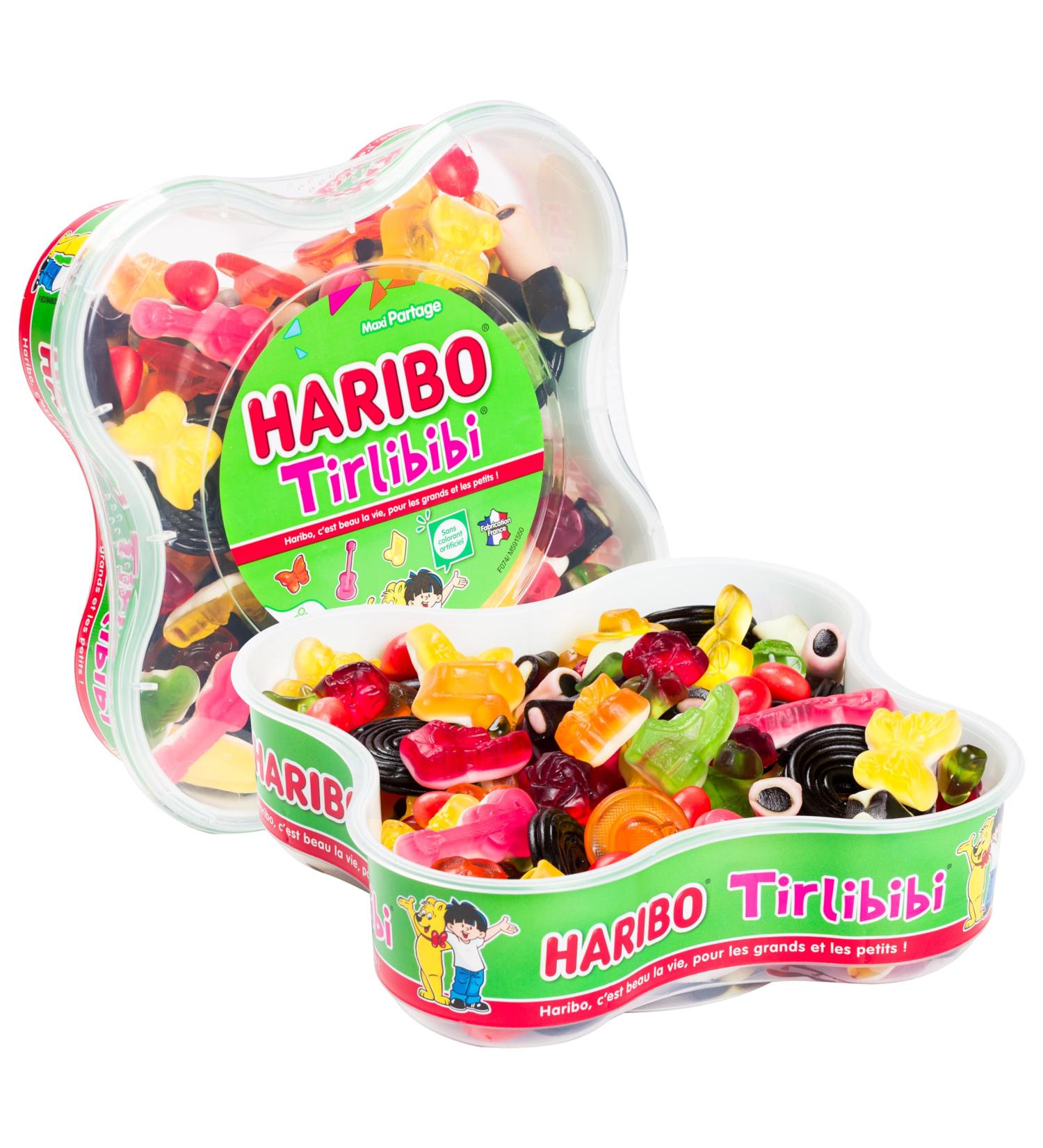 Haribo Assortiment de bonbons Tirlibibi - La bo te de 750g