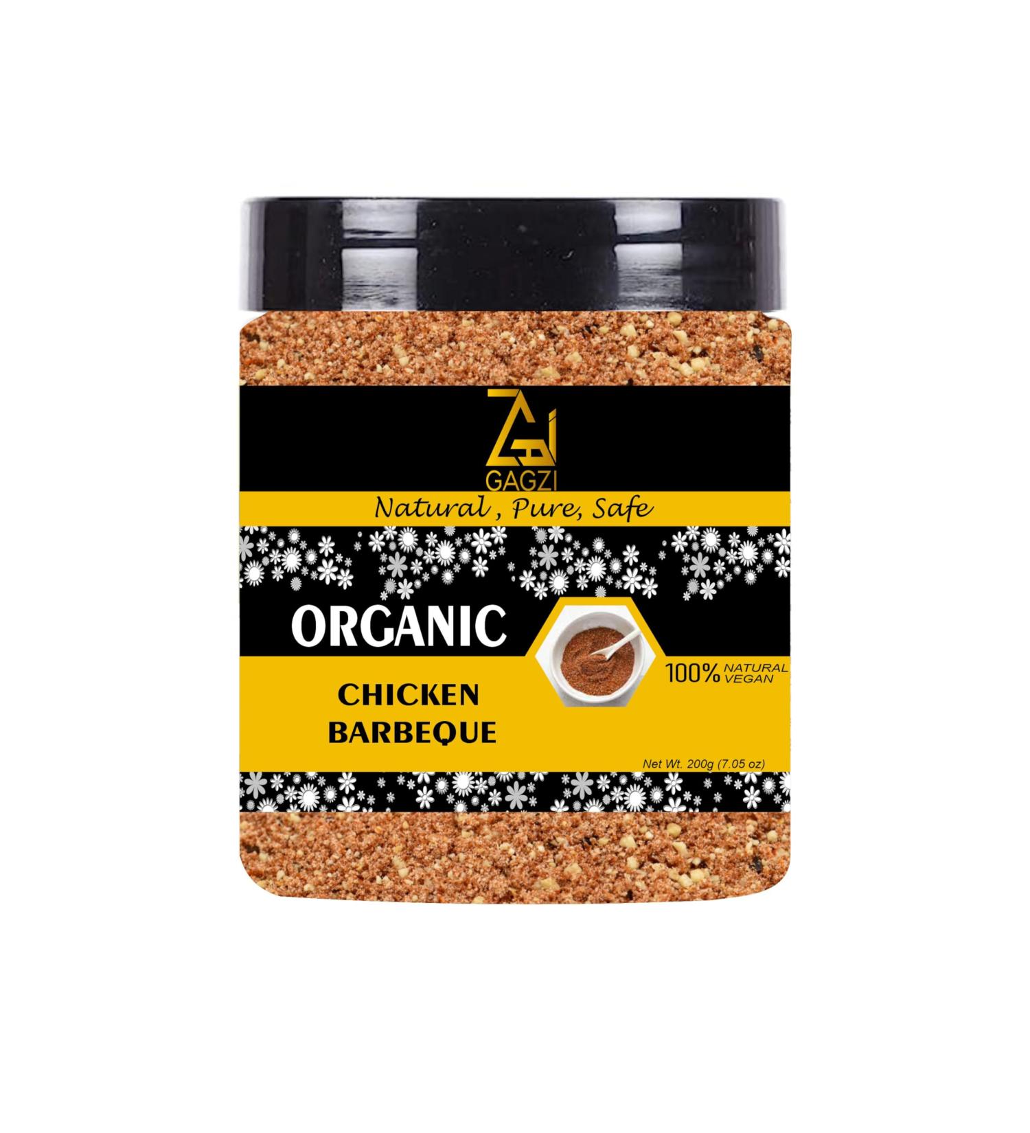 GAGZI All Natural Organic Spices Chicken Barbeque 100 Gram (Packing May Be Vary) Pack of 1 100 Gram 3.35 oz