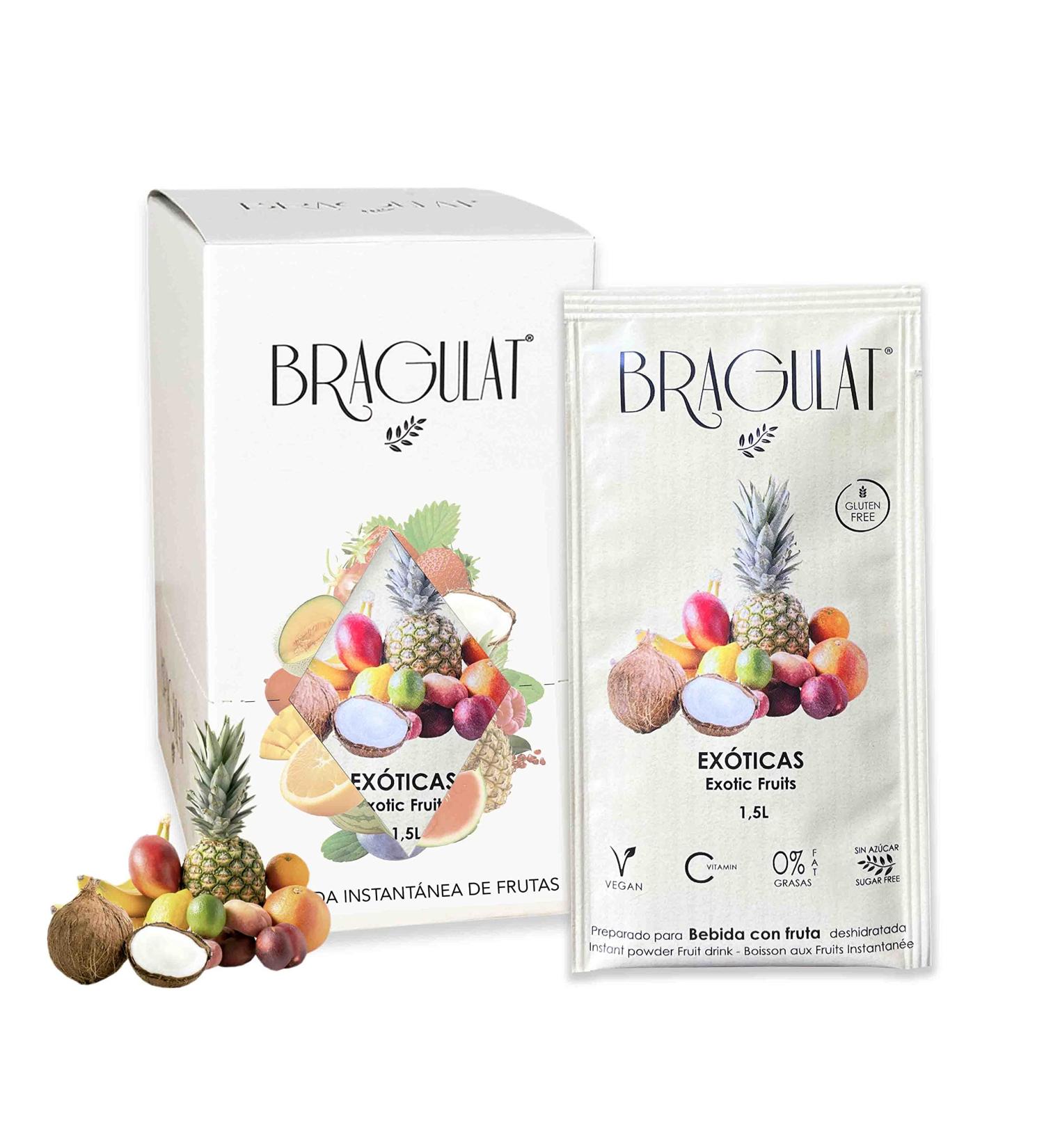  BRAGULAT BRAGULAT | Exotic Fruit Drink | Instant Powdered Drinks and Carbonated Beverages | Sugar-Free with f - Buy Online on GoSupps.com