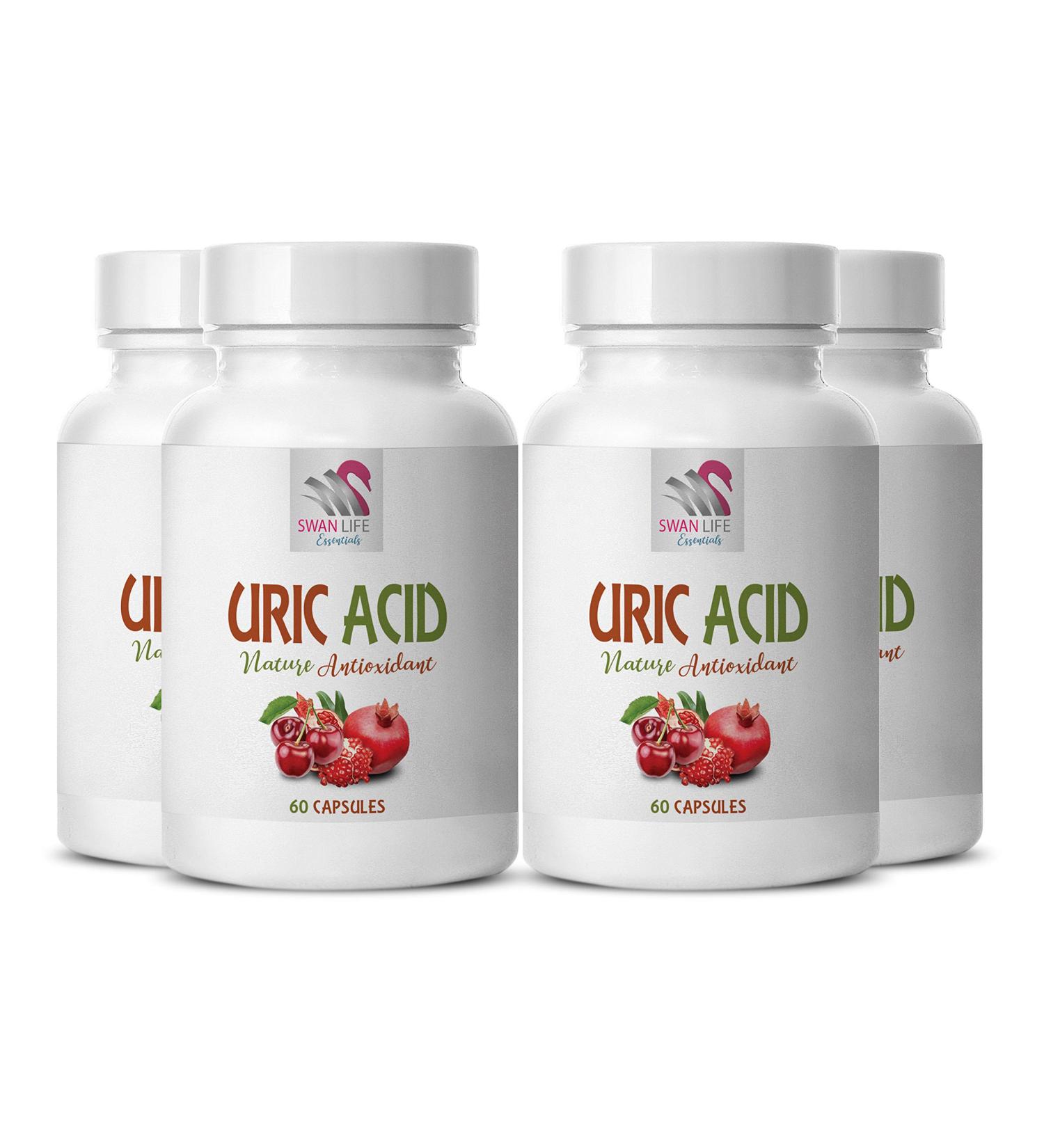bromelain Supplement - URIC Acid Natural ANTIOXIDANT - Turmeric Capsules - Pomegranate Extract - 4 Bottles 240 Vegetable Capsules - Buy Online on GoSupps.com