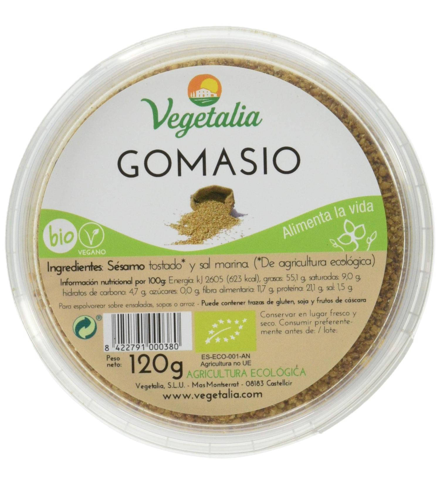 ORGANIC GOMASIO TUB 120GR