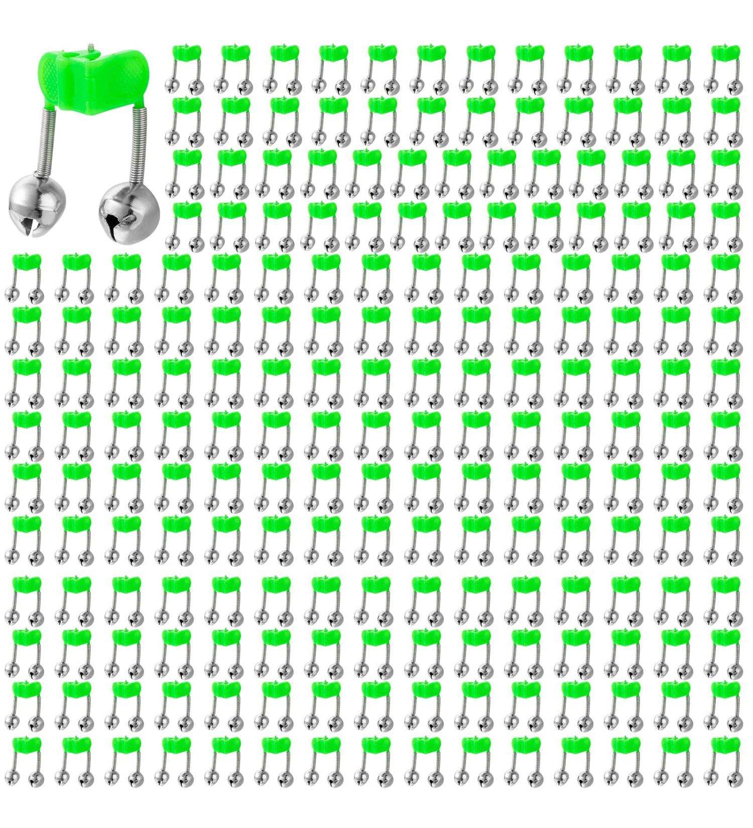 Honoson 200 Pcs Plastic Fishing Bells - Clip on Rod Alarm for Fish Bite Indicators - Buy Online on GoSupps.com