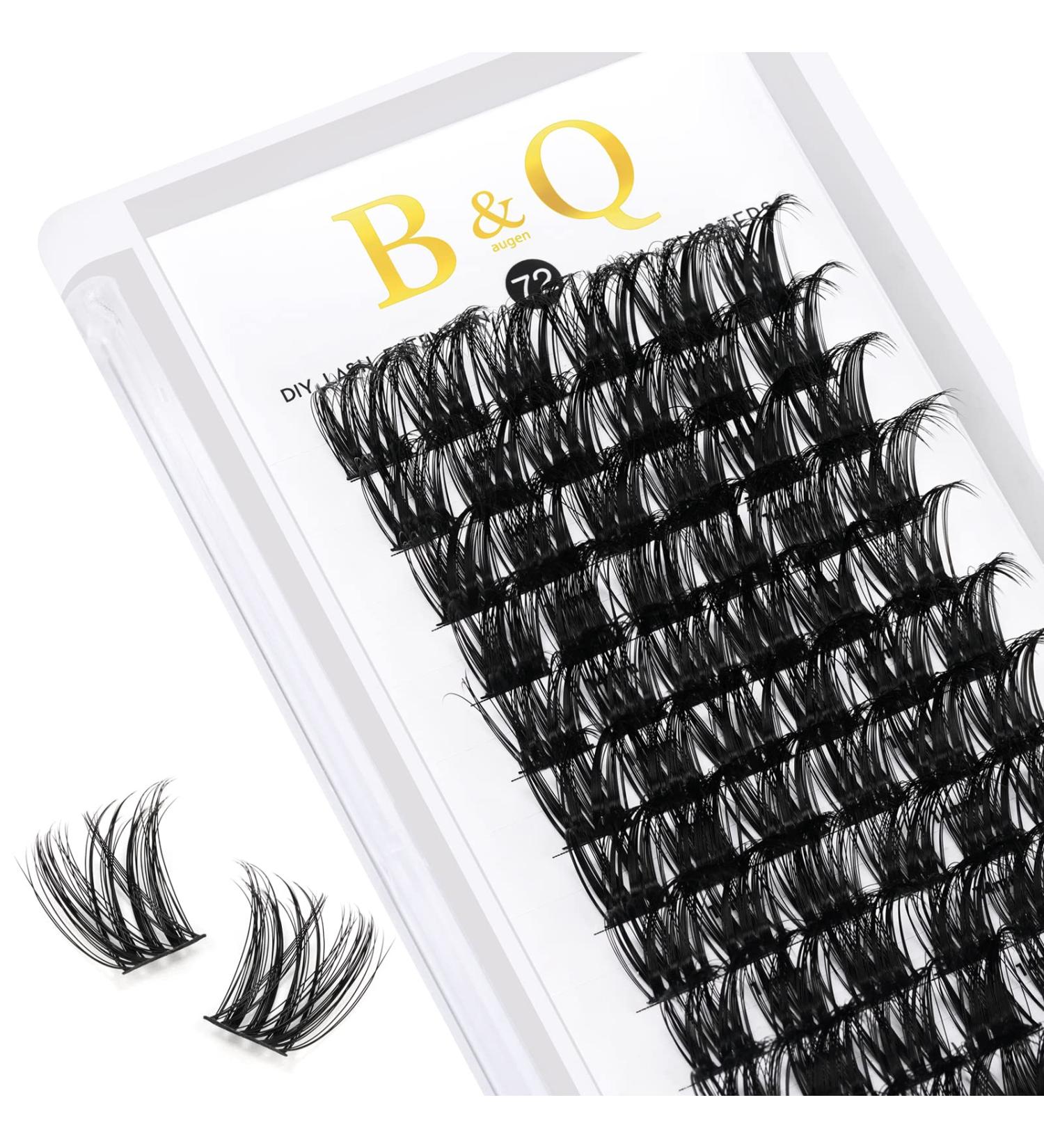Buy BQ Lash Single Eyelash Clusters - Colored DIY Eyelash Extensions (B19 D-16mm) for Home Use | Shop Now! - Buy Online on GoSupps.com