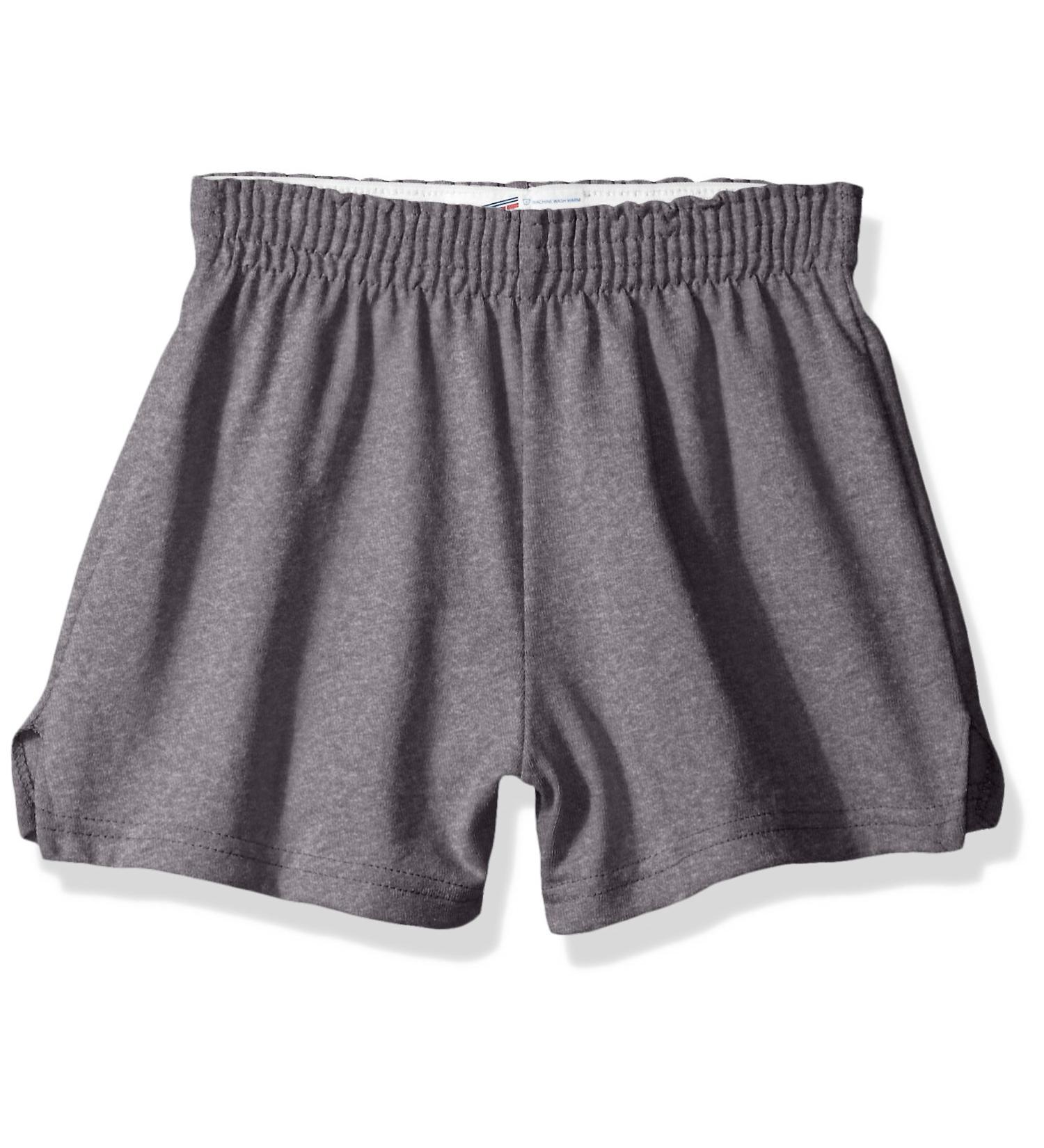 Soffe Athletic Youth Cheer Shorts X-Small Grey Heather (1-pack)