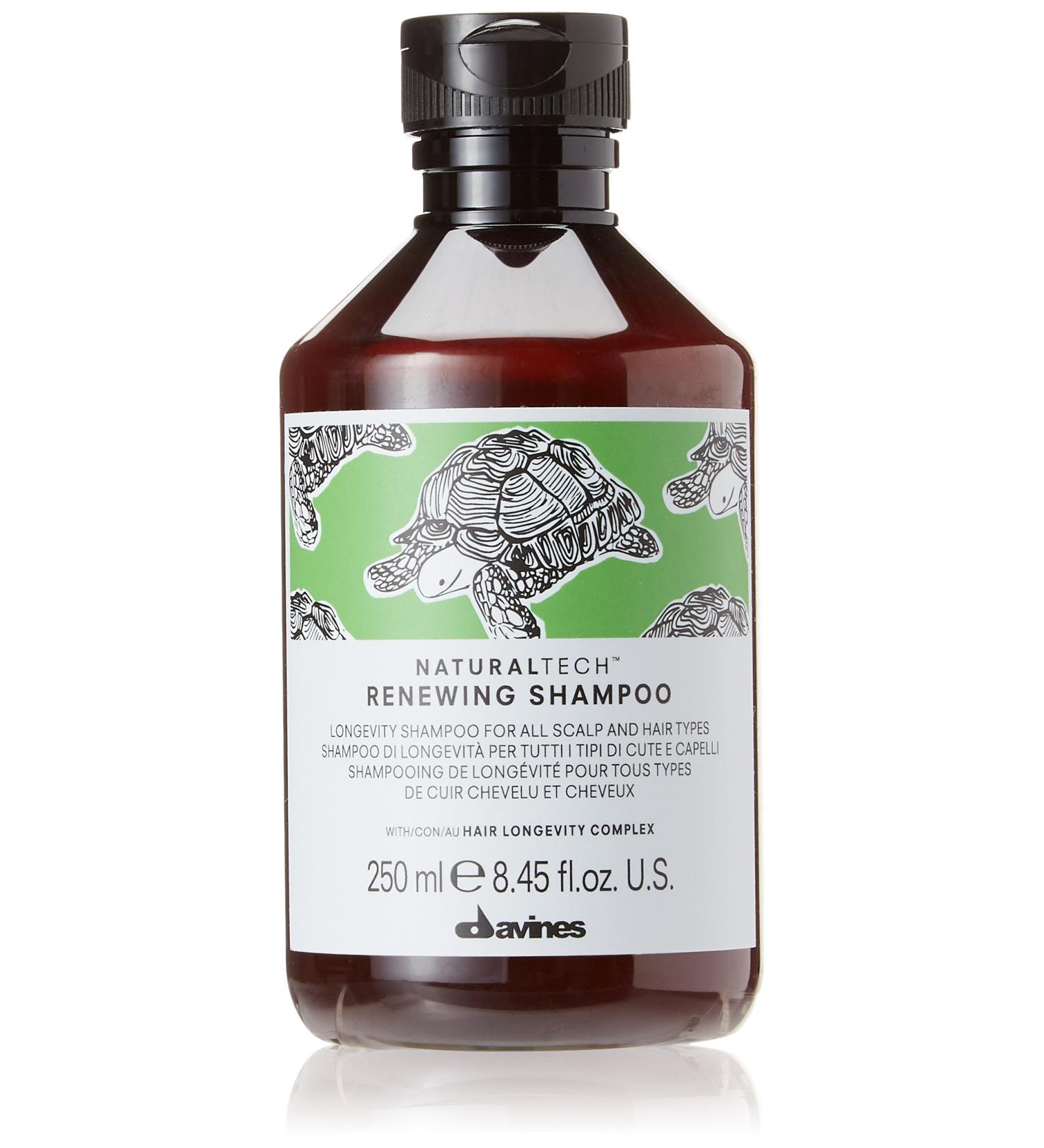 Davines Naturaltech RENEWING Shampoo 8.45 fl. oz. - Gentle Cleansing for Hair and Scalp Well-Being - Buy Online on GoSupps.com