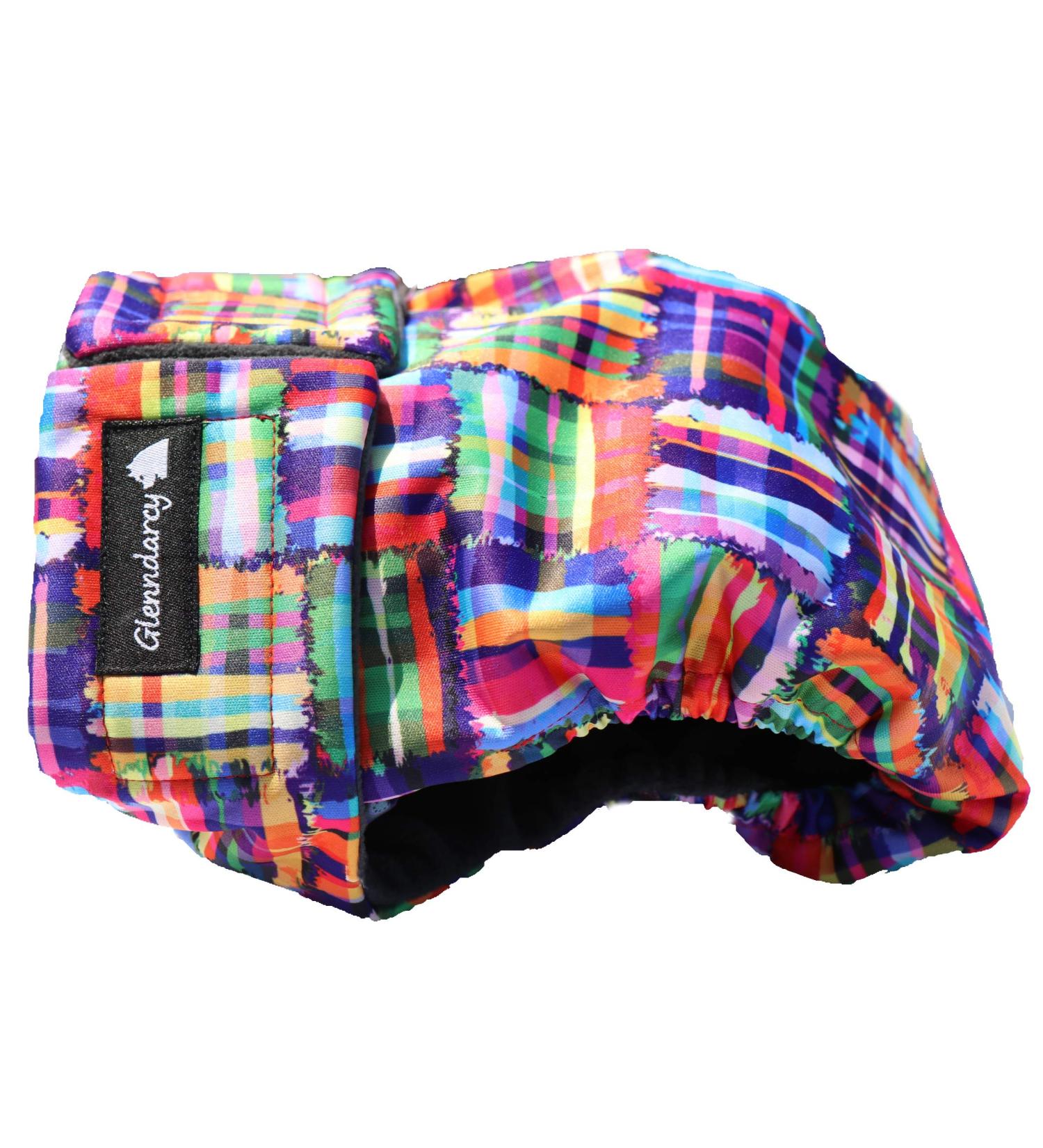 Glenndarcy dog diapers - without a tail hole - for e.g. French and bulldog - (medium pants Only patchwork) medium pants Only patchwork