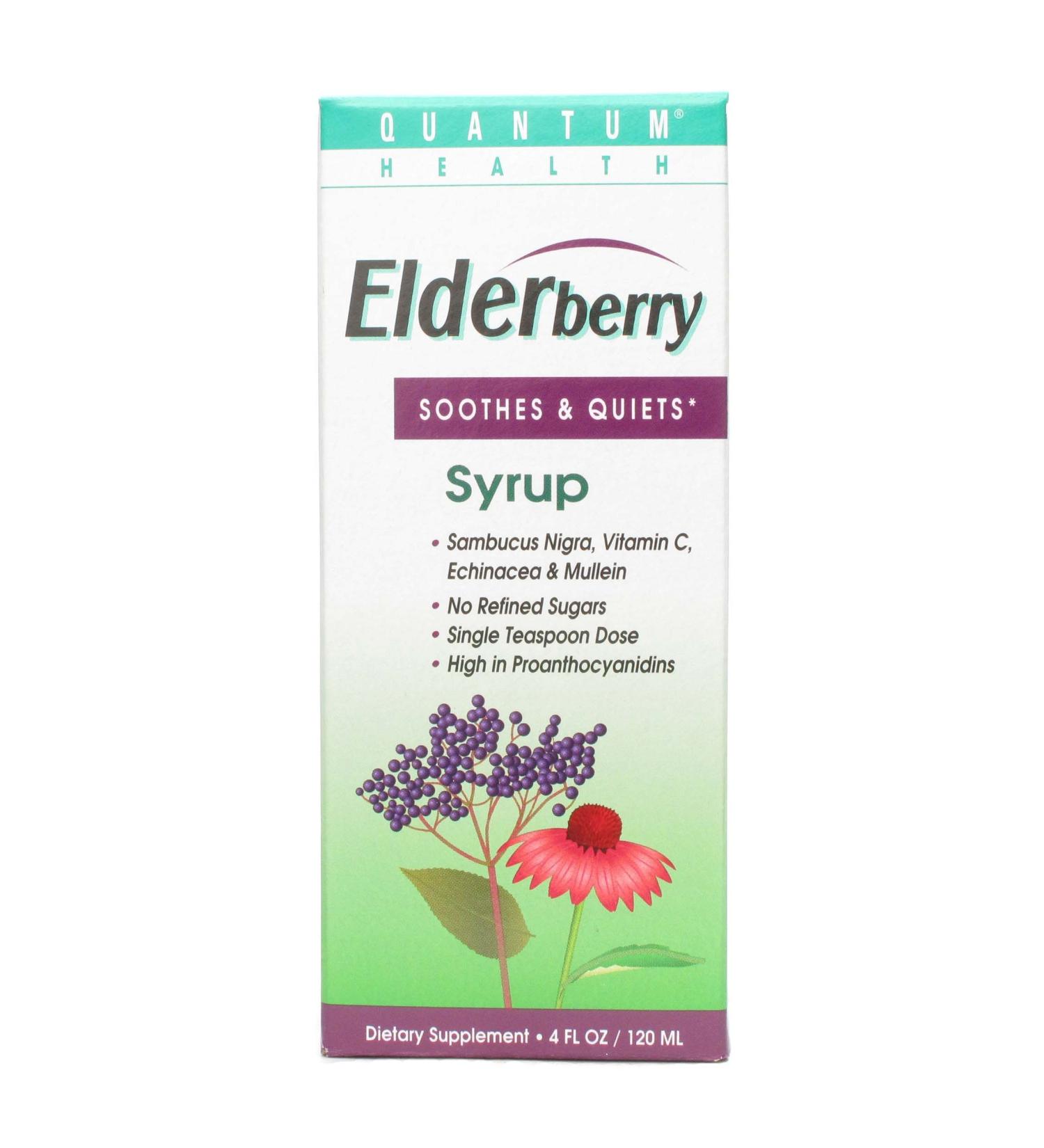 Quantum Research Elderberry C-Syrup 4 oz (Multi-Pack) 12