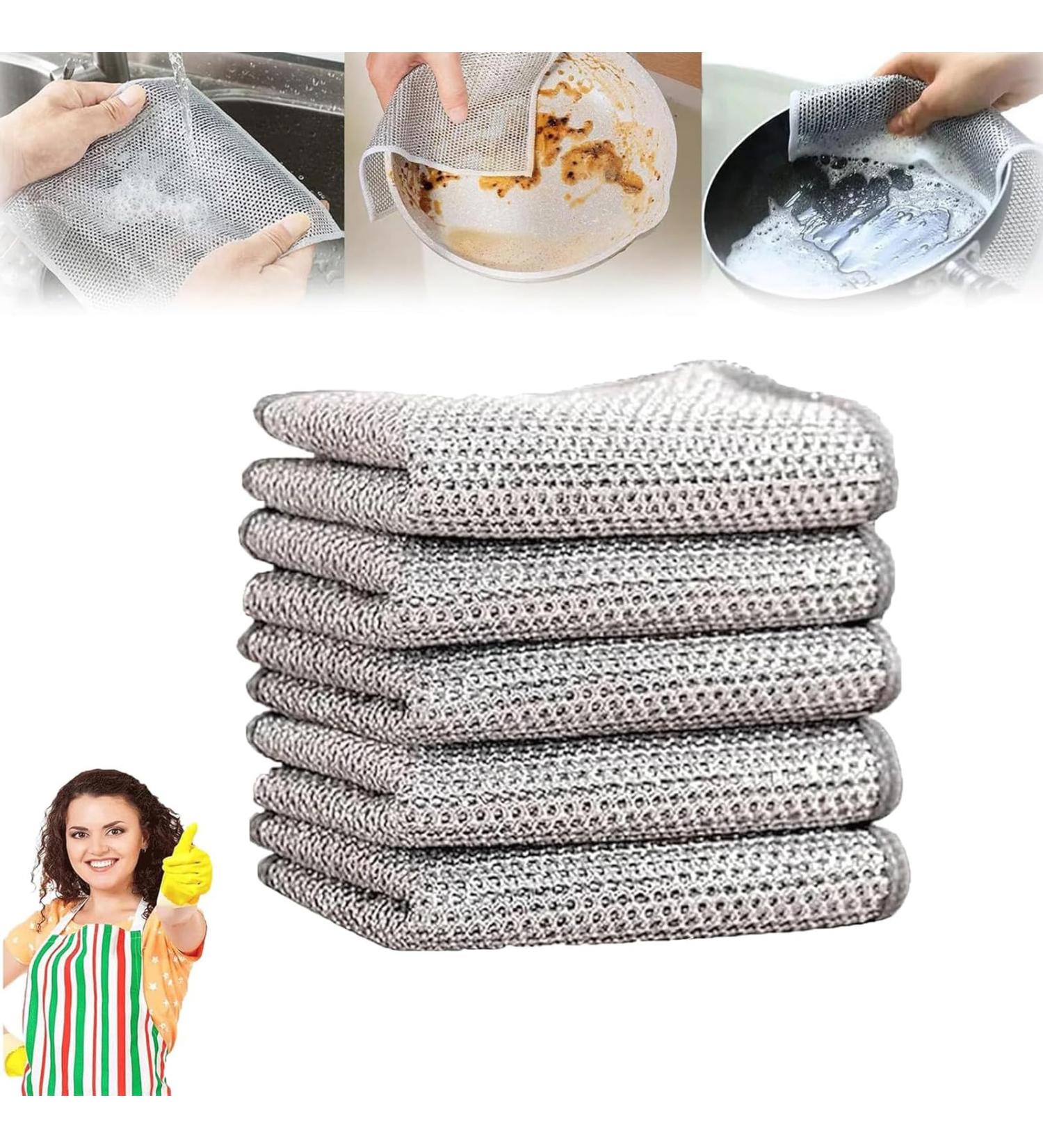 Graceful Double Stainless Steel Scrubber Graceiful - Double Stainless Steel Scrubber Ancienflow Scrubber Double Stainless Steel Scrubber 2-in-1 Double Stainless Steel Scrubber 5pcs - Buy Online on GoSupps.com