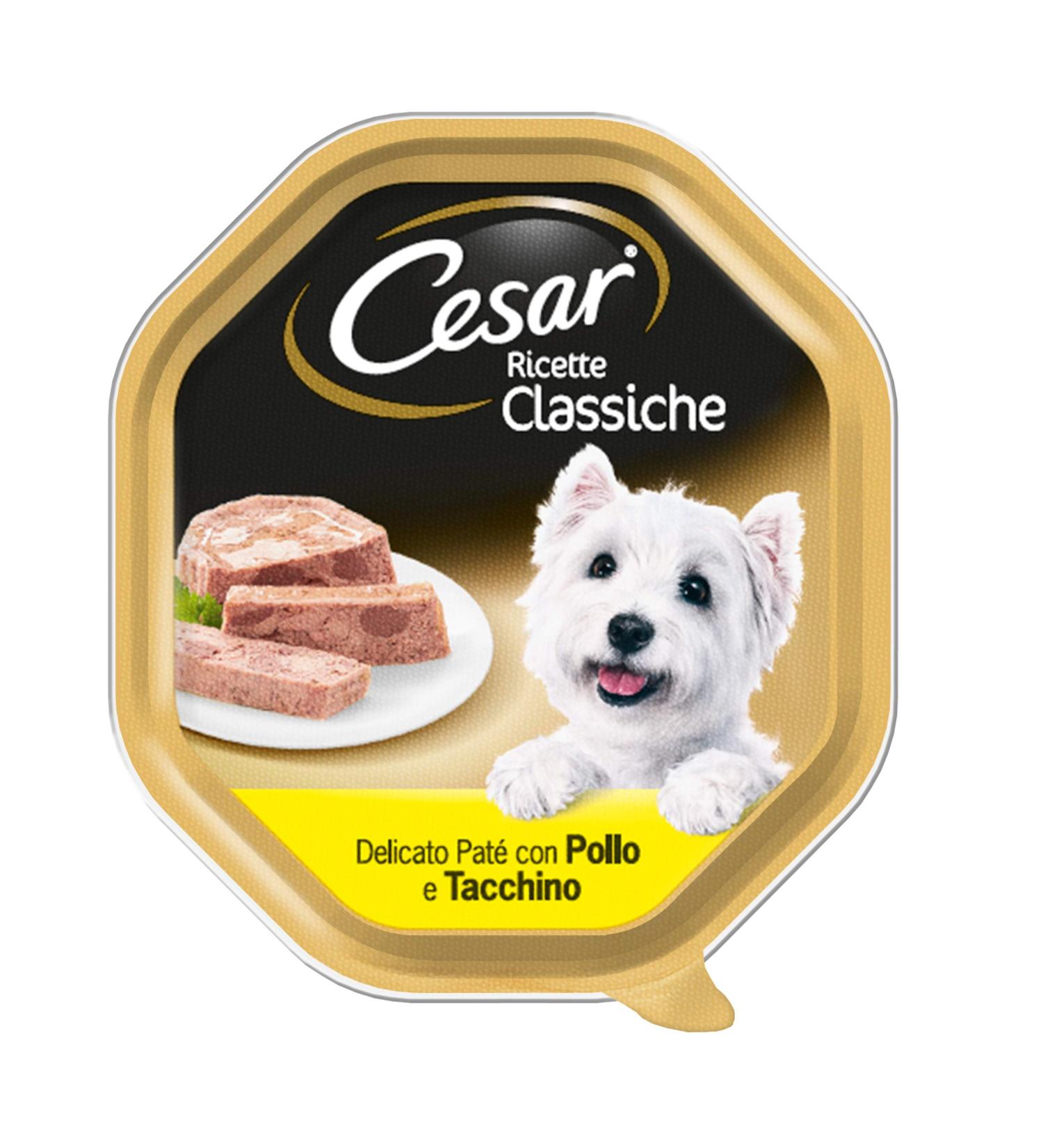 Cesar Classic Dog Food Recipes 150g - 14 Trays | Chicken & Turkey Flavor - Buy Online on GoSupps.com