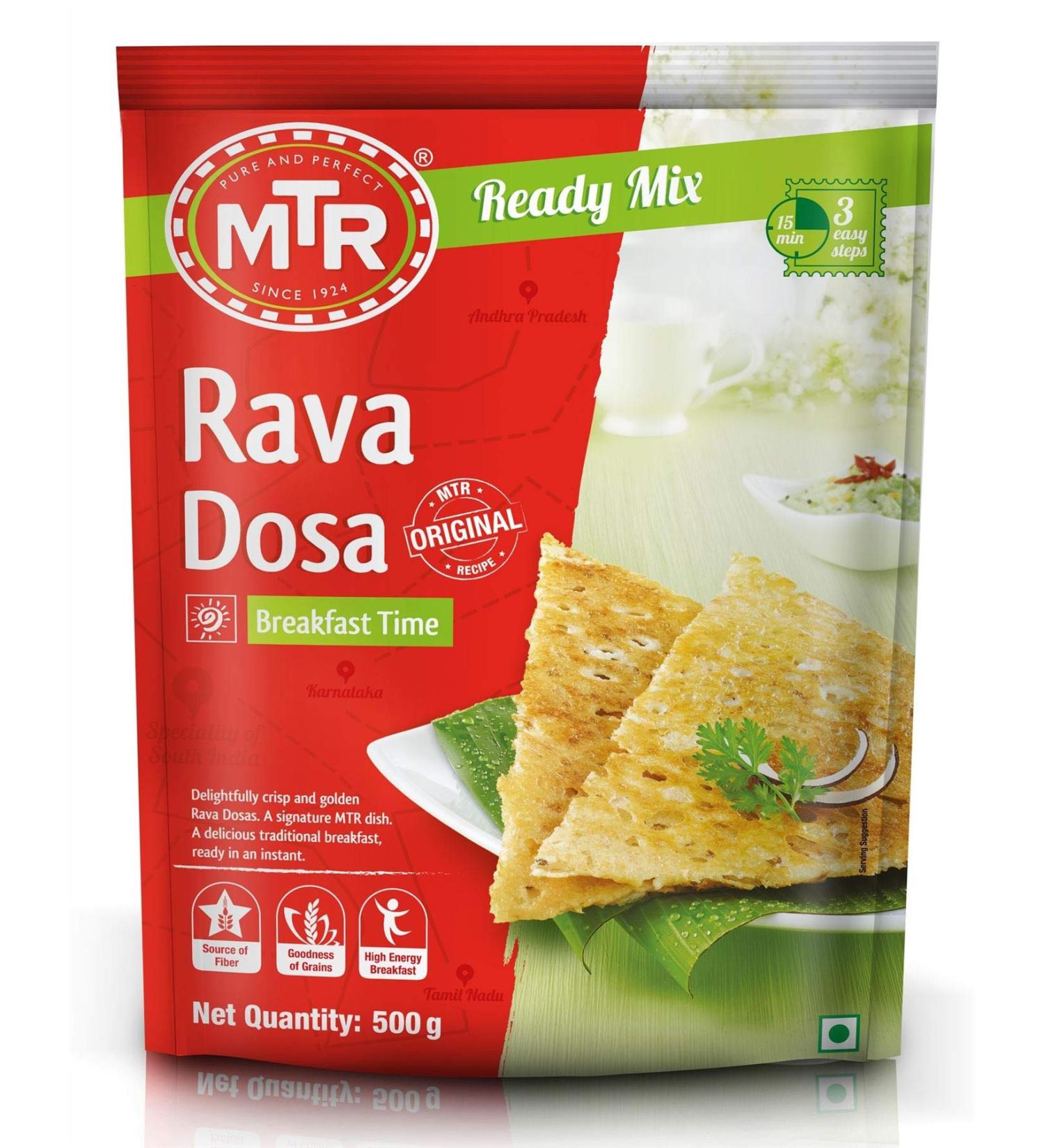 MTR Rava Dosa (Wheat Cream Pancake) - 500g