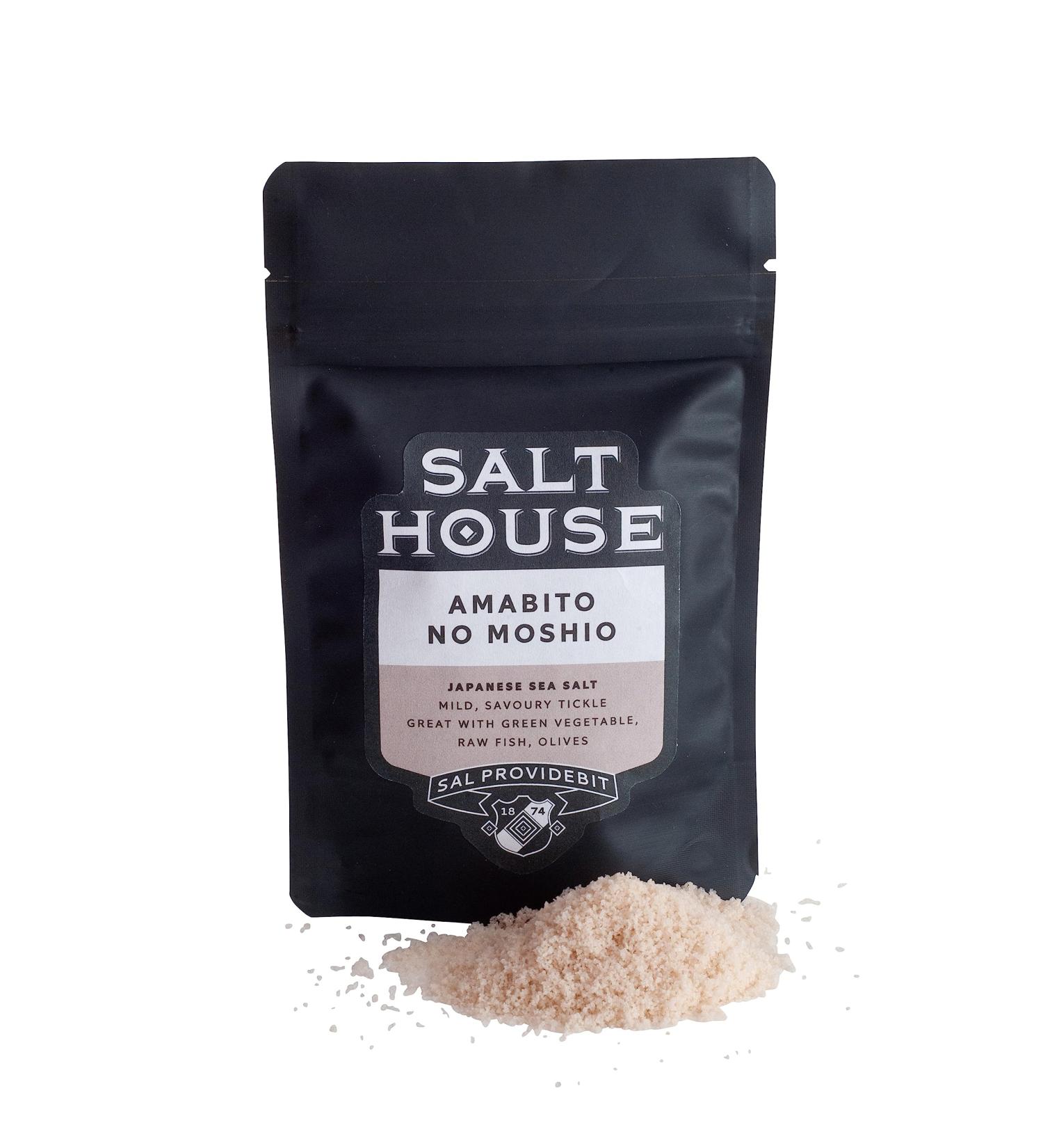 Amabito No Moshio Gourmet Japanese Sea Salt 60g - Buy Online on GoSupps.com