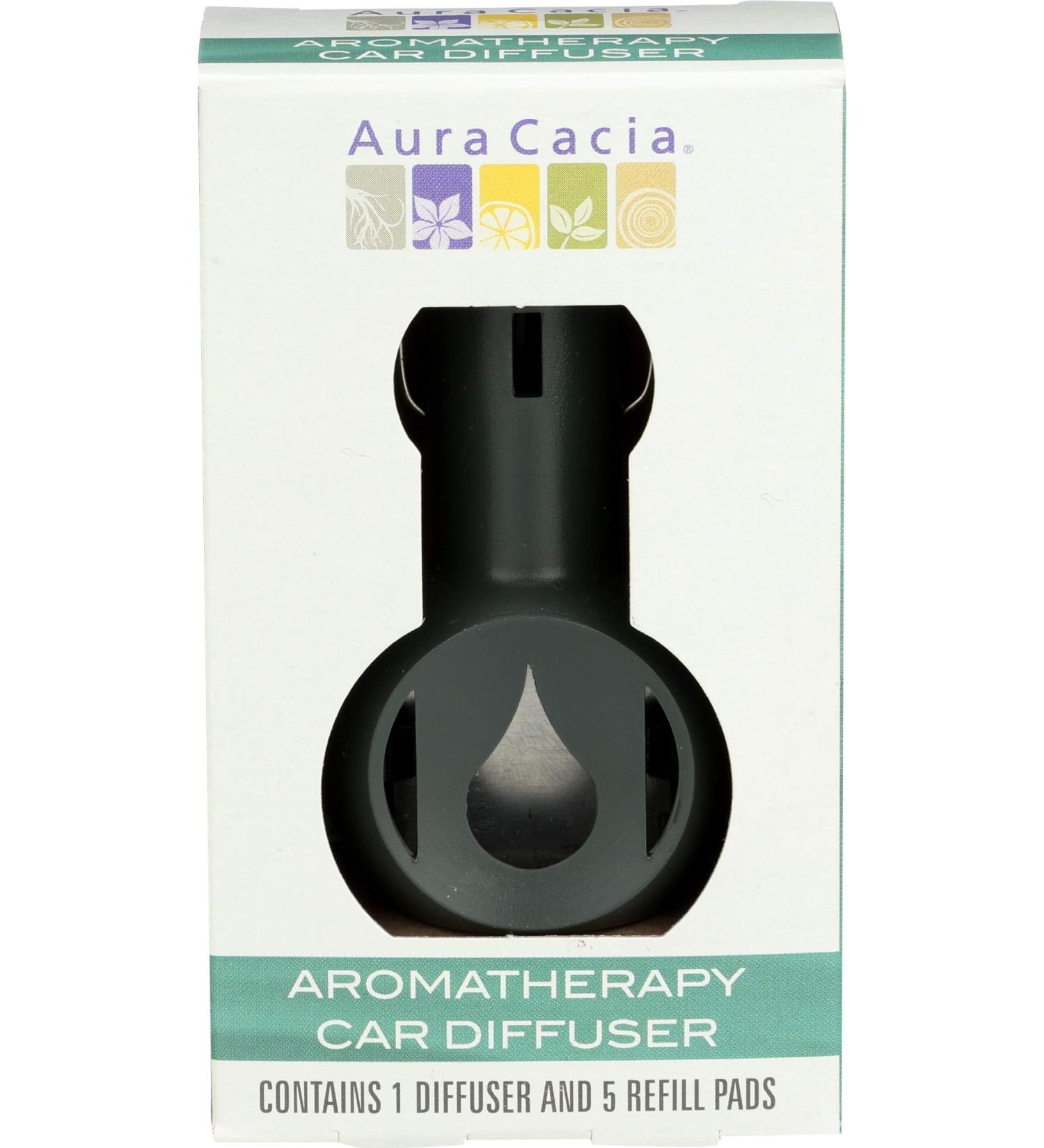 Aura Cacia Aromatherapy Car Diffuser - Enhance Your Drive with Essential Oils | International Shipping Available - Buy Online on GoSupps.com