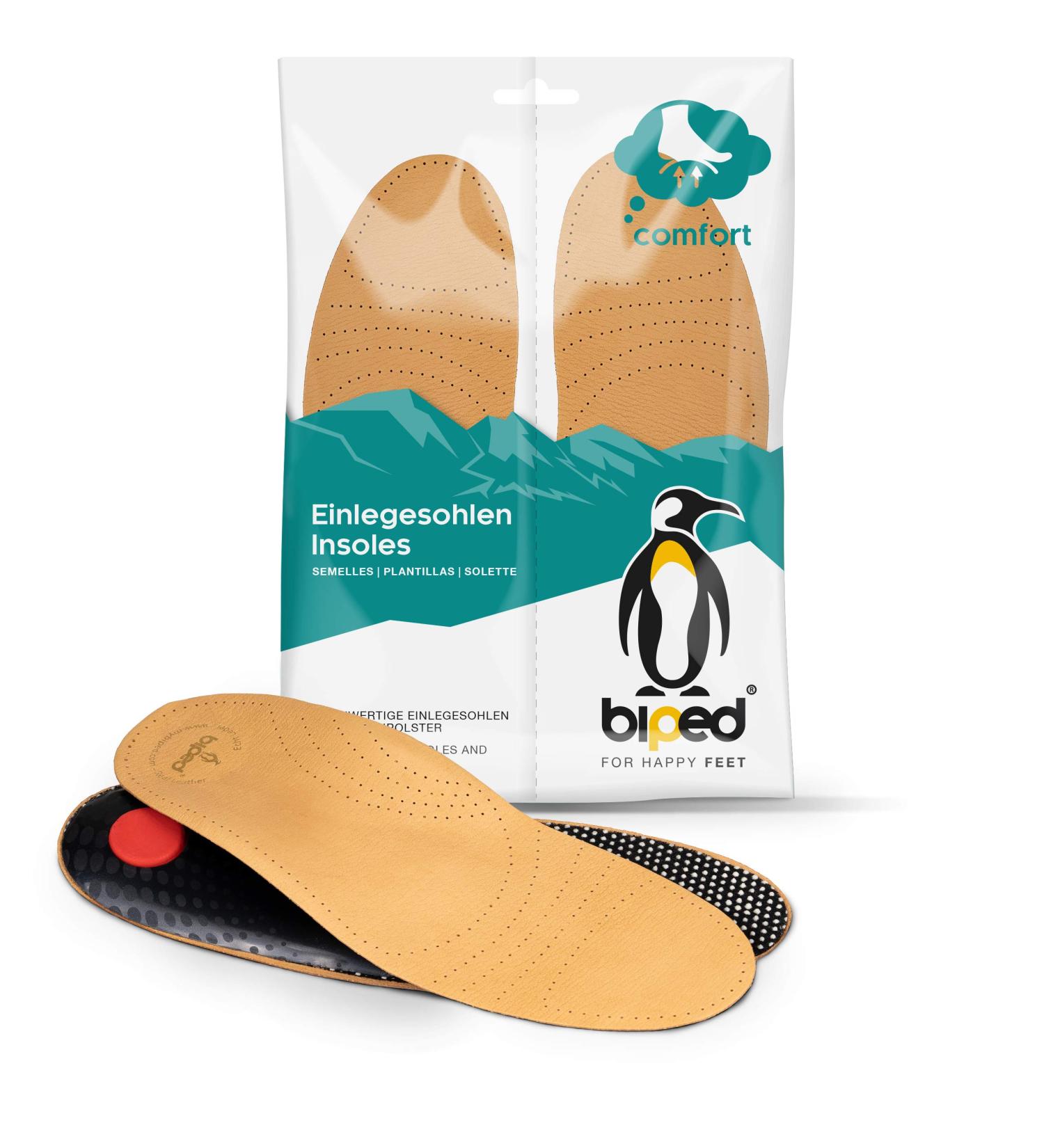Buy Biped Premium Vegetable Tanned Leather Footbed with Metatarsal & Heel Pad - Z1706 (44) | International Shipping Available - Buy Online on GoSupps.com