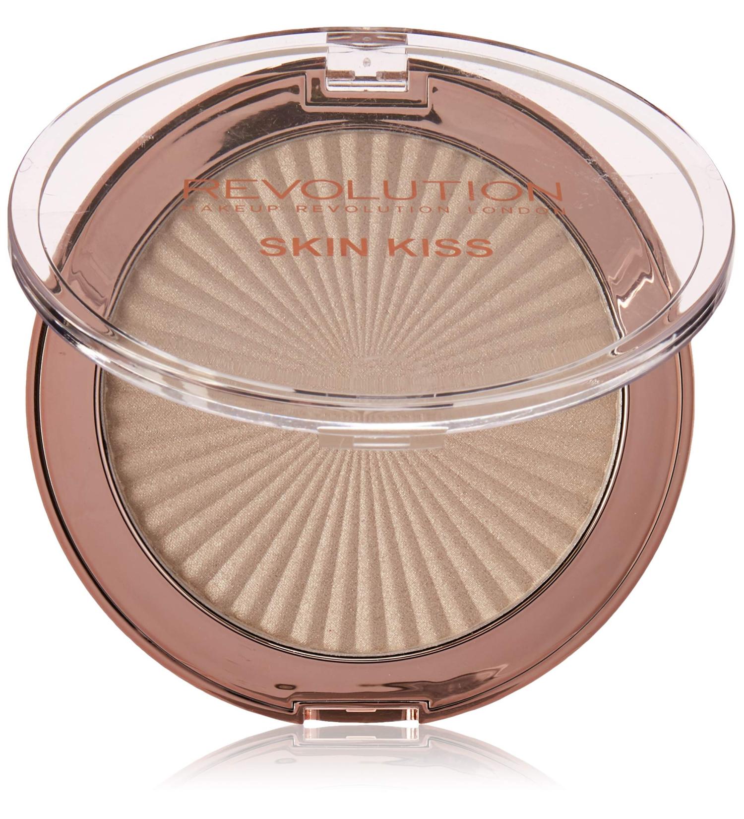 Makeup Revolution Skin Kiss 14g Ice - Illuminating Highlighter - Buy Online on GoSupps.com