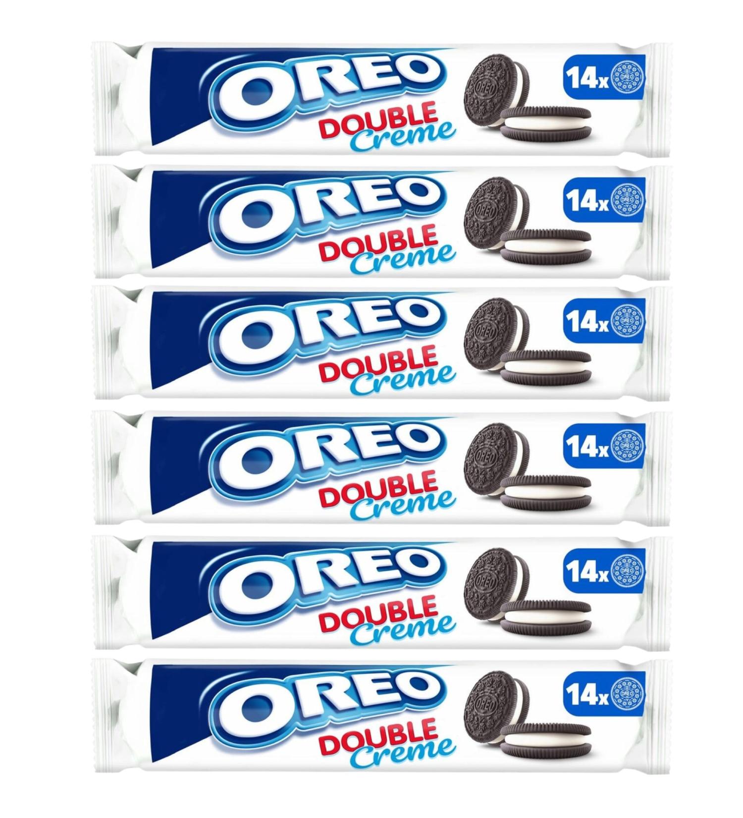 Biscuit Bundle Containing Oreo Cookies Double Stuff 157g (6 Pack)