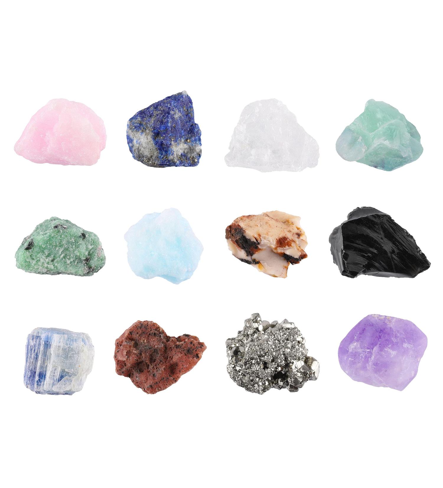 JSDDE Mineral Rock Variety Tumbled Crystals Rough Gemstone Meteorite Fragment - Healing Energy Crystal Stone - Buy Online on GoSupps.com