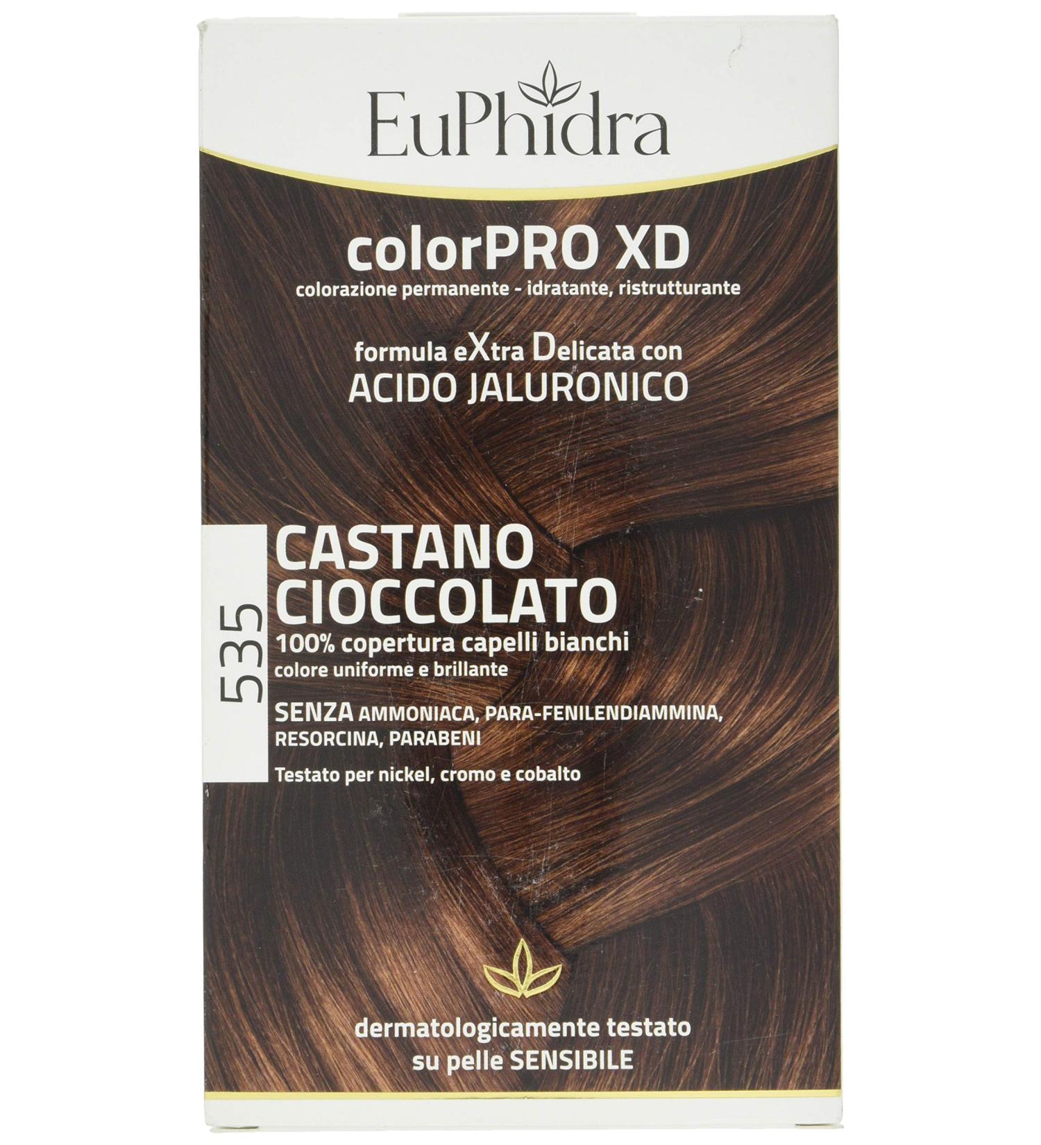 EuPhidra Colorpro XD Tincture Extra Soft Color 535 Brown Chocolate - Buy Online on GoSupps.com
