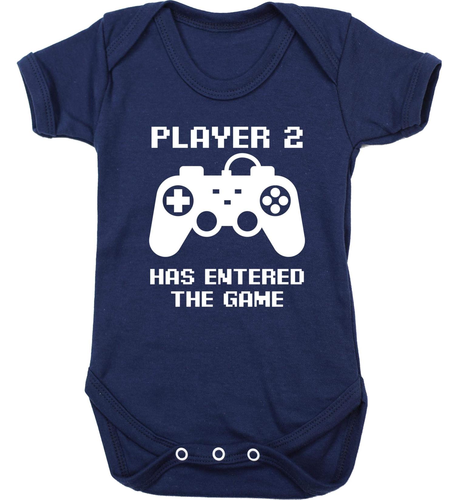 Hippowarehouse Player 2 Baby Vest Bodysuit - Short Sleeve for Boys and Girls - Buy Online on GoSupps.com