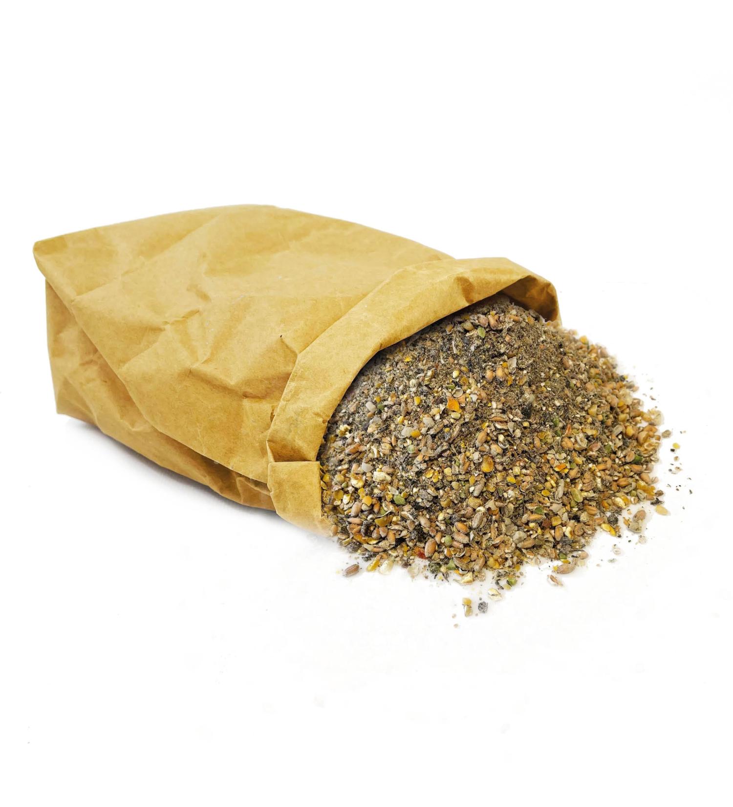 Egg Volution Organic Chicken Food 800g - Premium Laying Flour with Oregano for Hens Quail & Poultry - Healthy & Delicious Single Feed - Buy Online on GoSupps.com