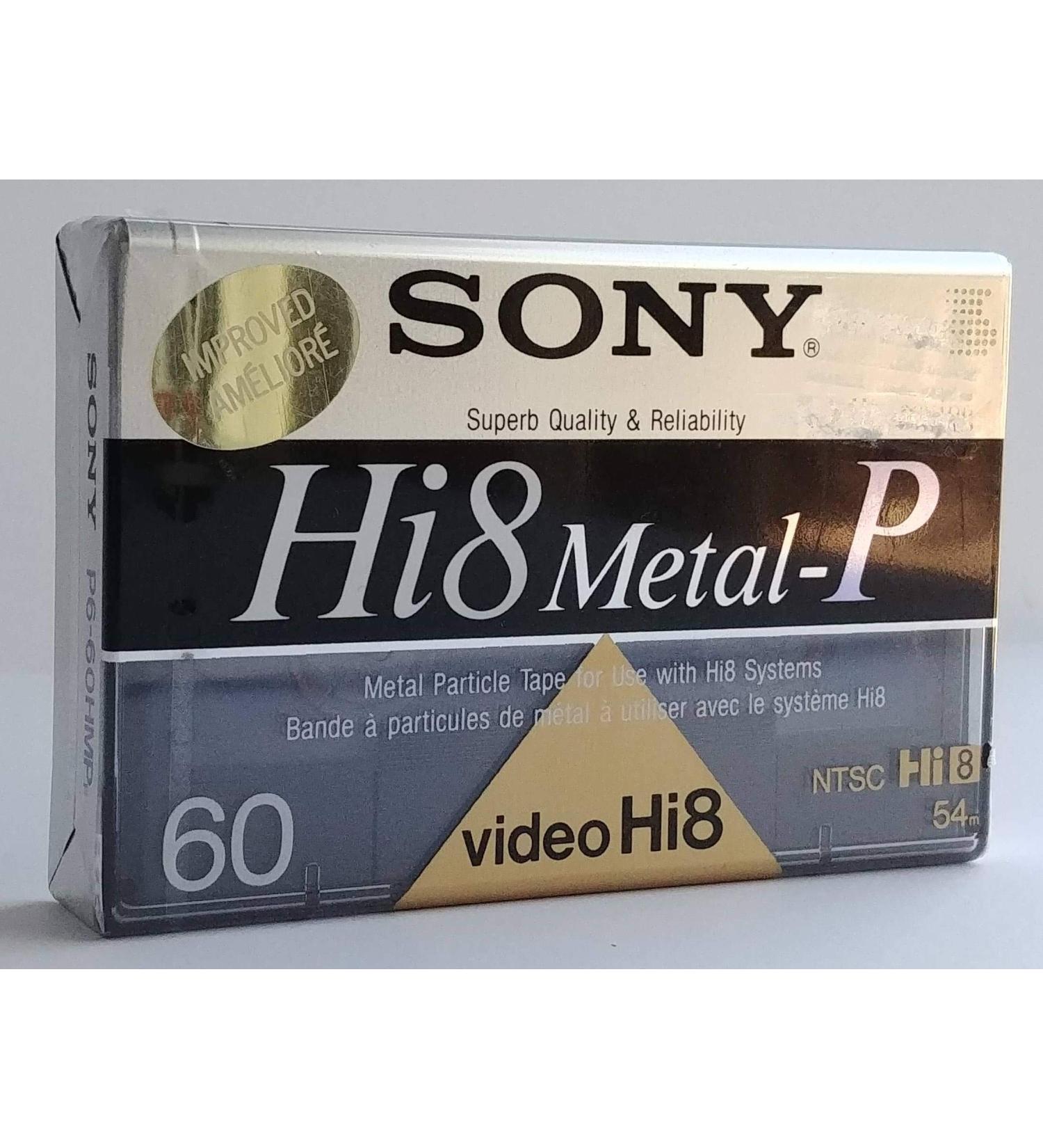 Sony Hi8/Digital8 Metal Particle Video Cassette