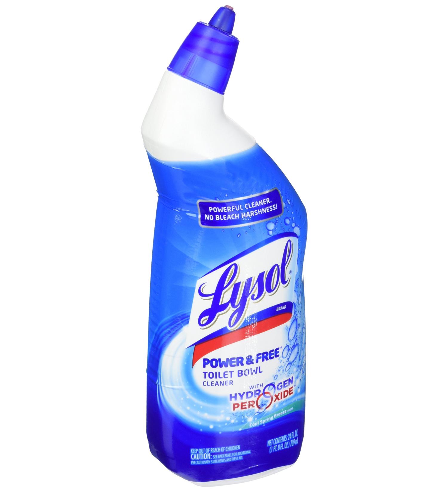 Lysol Power & Free Toilet Bowl Cleaner - 20-30 oz | Effective International Shipping | Buy Now - Buy Online on GoSupps.com