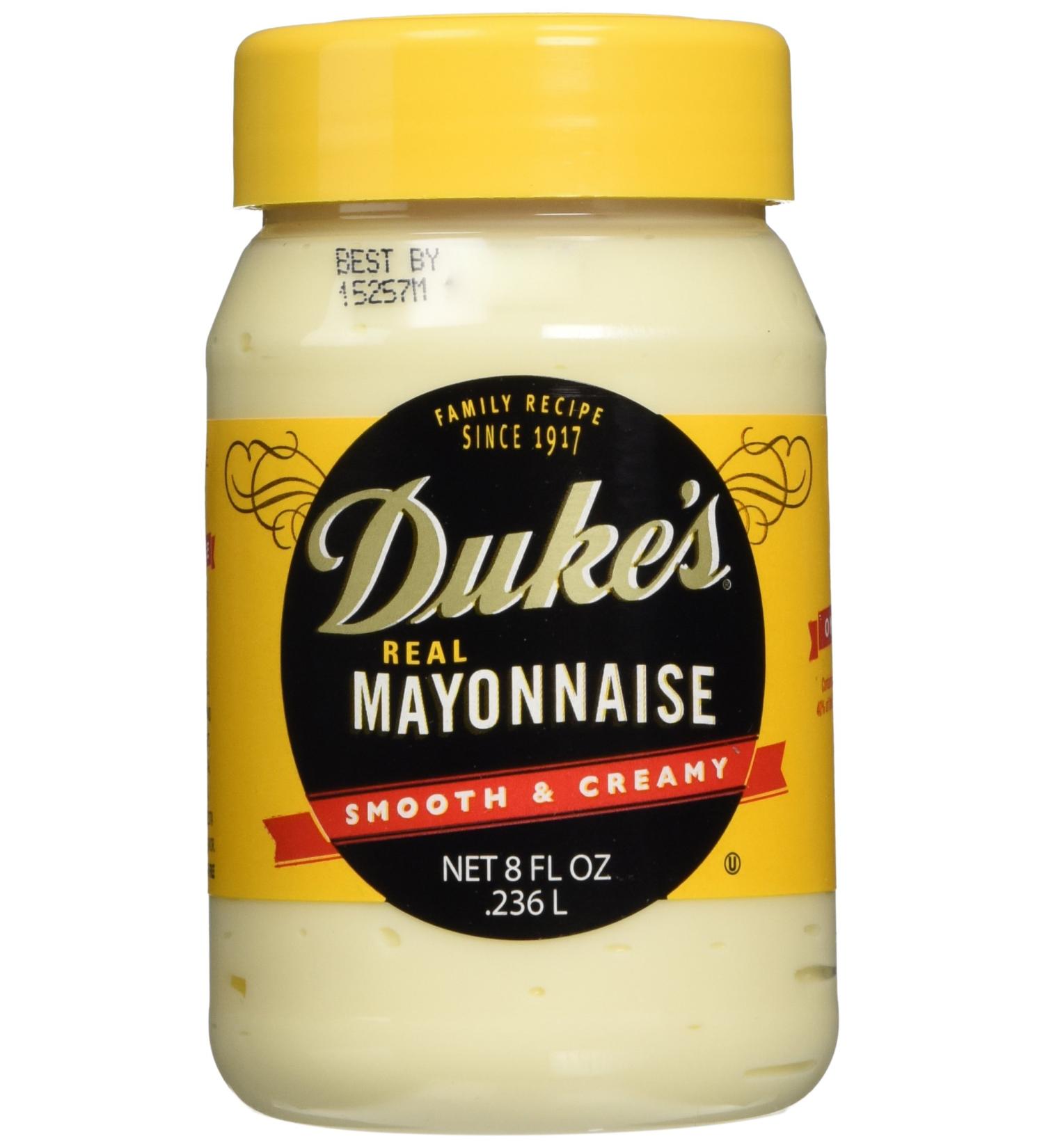 Dukes Real Mayonnaise - 2 Pack of 8 Fl Oz Jars - Authentic and Creamy - Buy Online on GoSupps.com