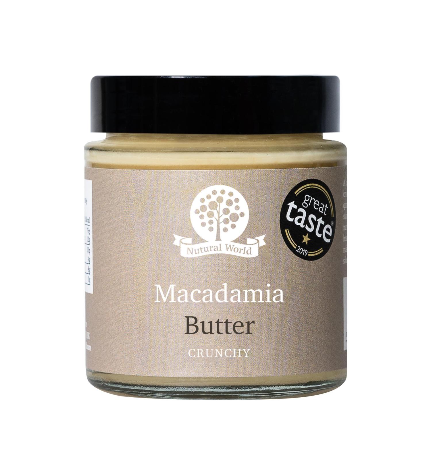 Nutural World - Beurre de Macadamia croustillant (170g) - Buy Online on GoSupps.com