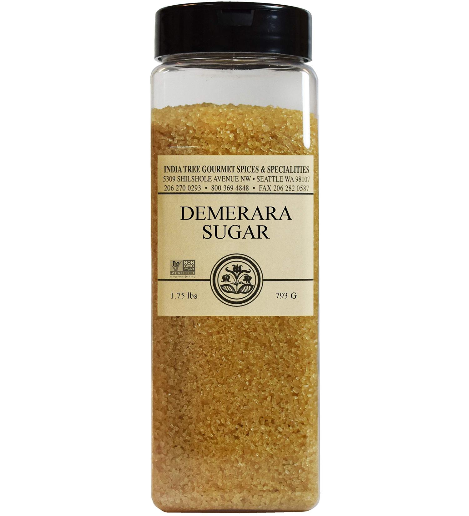 India Tree Demerara Sugar, Pantry Pak, 1.75 lb 1.75 Pound (Pack of 1)