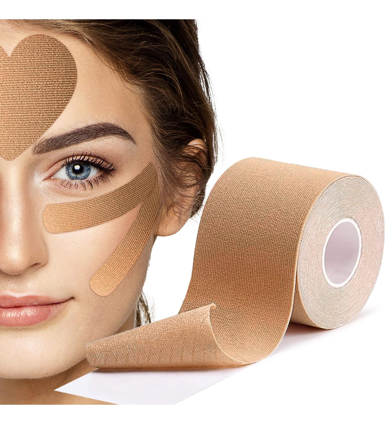 Face Lift Tape & Anti-Wrinkle Facial Patches | Skin Lifting Tape 5CM x 1000CM for Effective Wrinkle Reduction - Buy Online on GoSupps.com