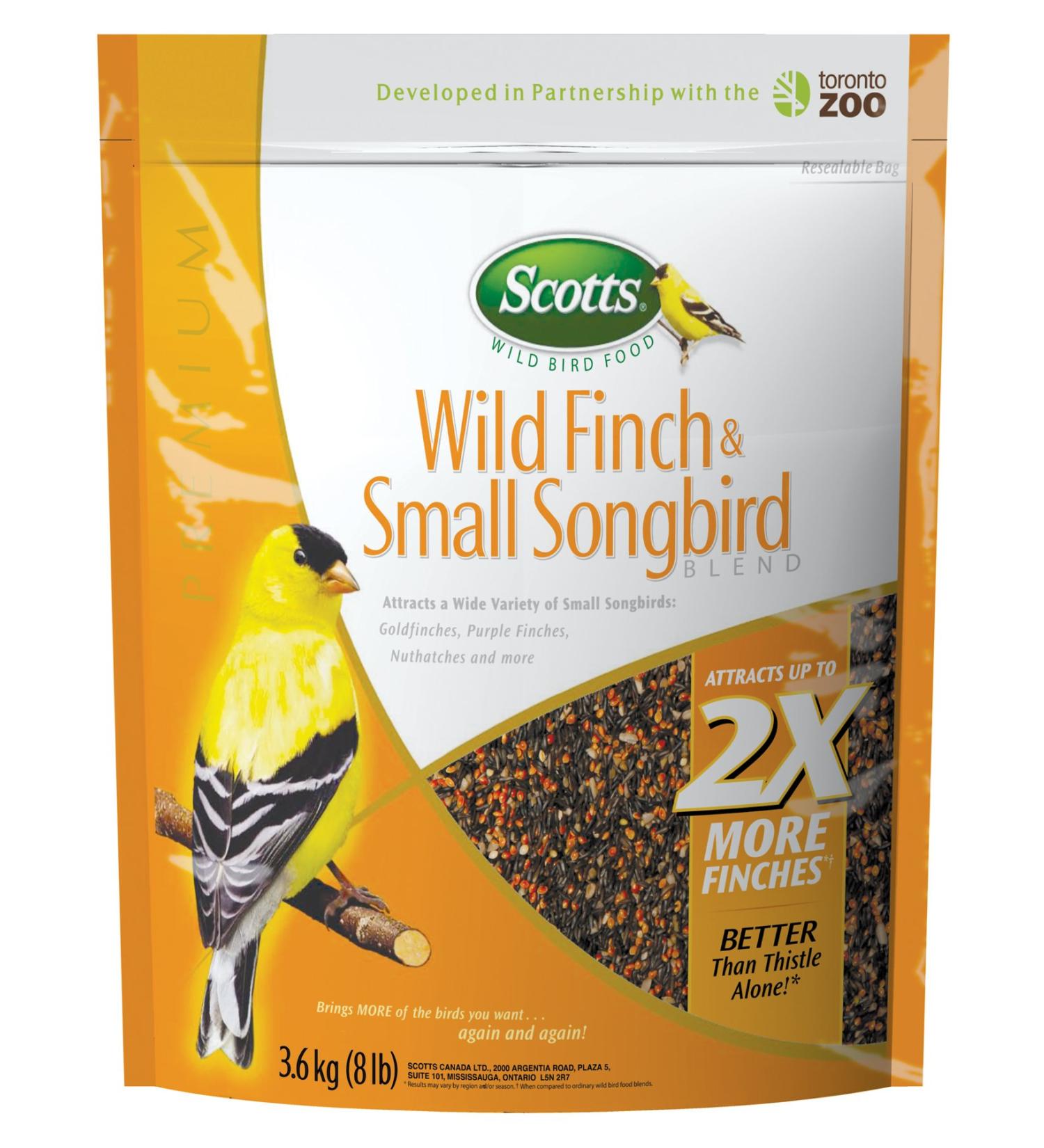 Scotts 3.63kg Wild Finch and Small Songbird Blend