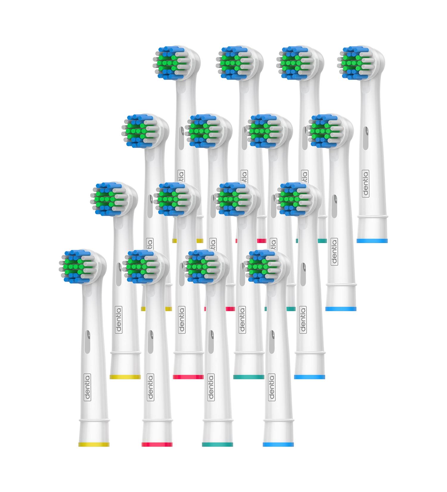 16 Precision Clean Toothbrush Heads for Oral-B - Family Pack Fits Mailbox | Quality Dental Care - Buy Online on GoSupps.com