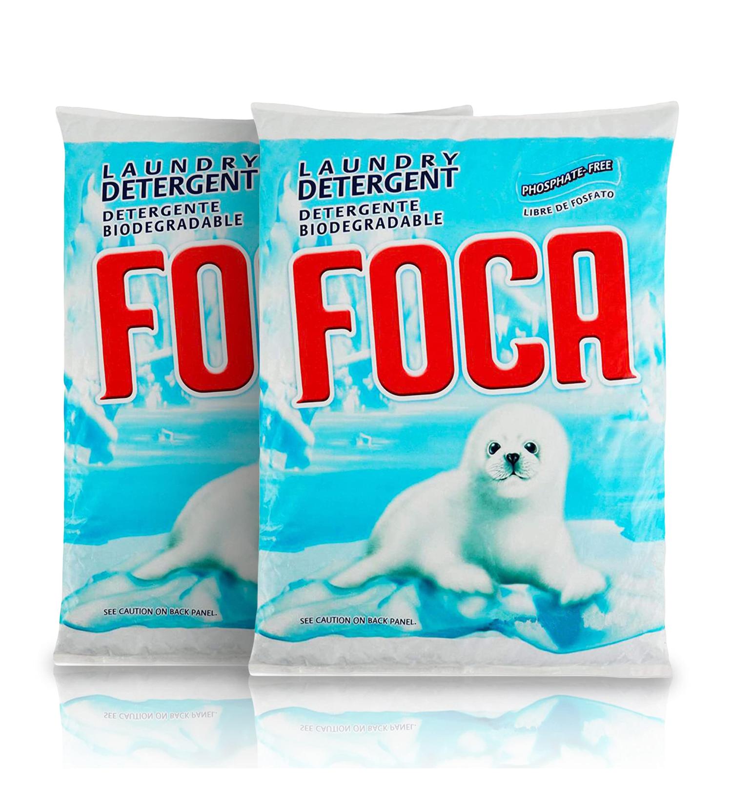 Foca Biodegradable Laundry Detergent - Pack of 2 | Eco-Friendly Cleaning Solution - Buy Online on GoSupps.com