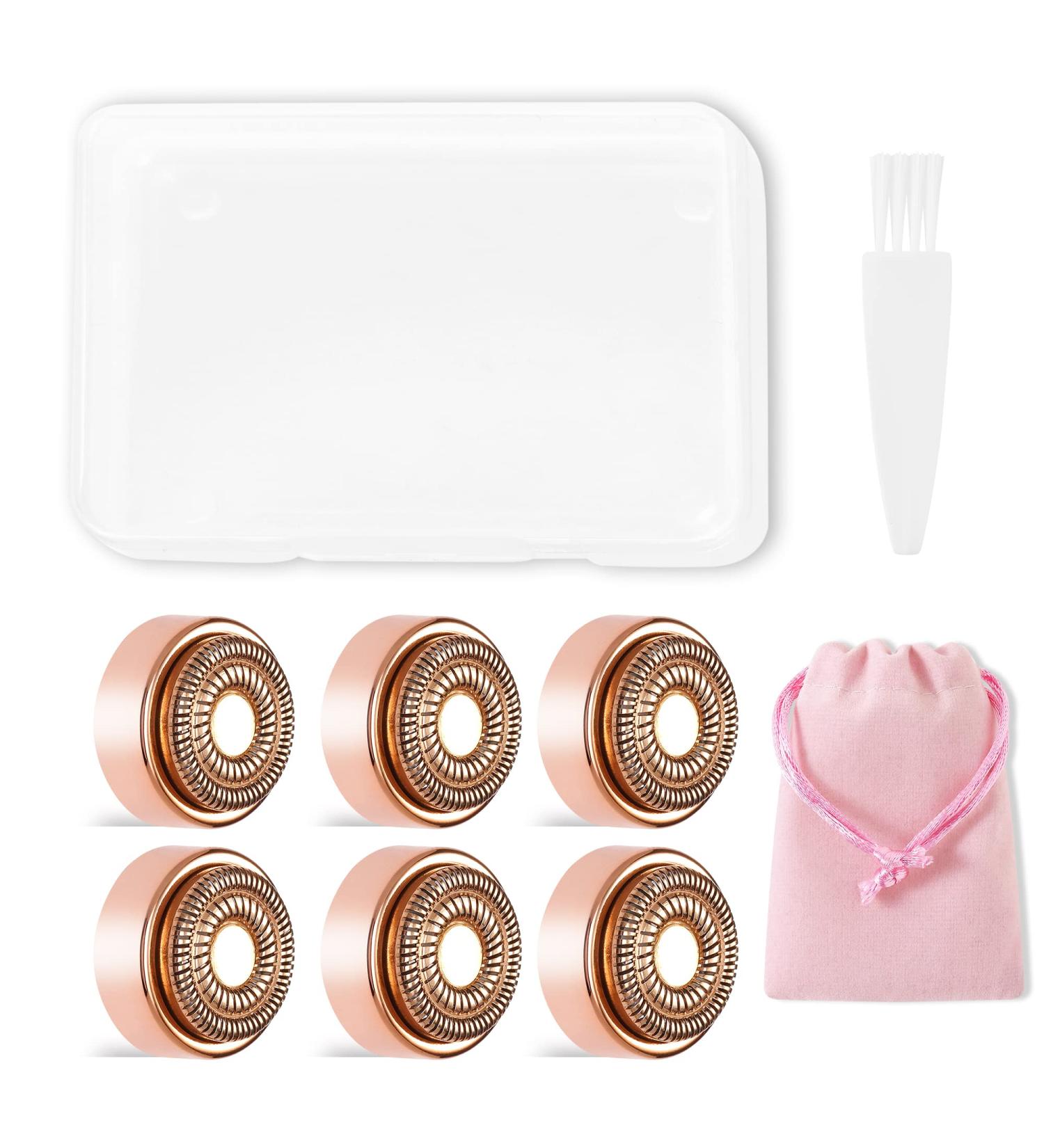 Replacement Heads for Flawless Face Hair Remover - 6 Pack Blades for Finishing Touch Gen 2 Hair Removal | Smooth Skin Solutions - Buy Online on GoSupps.com