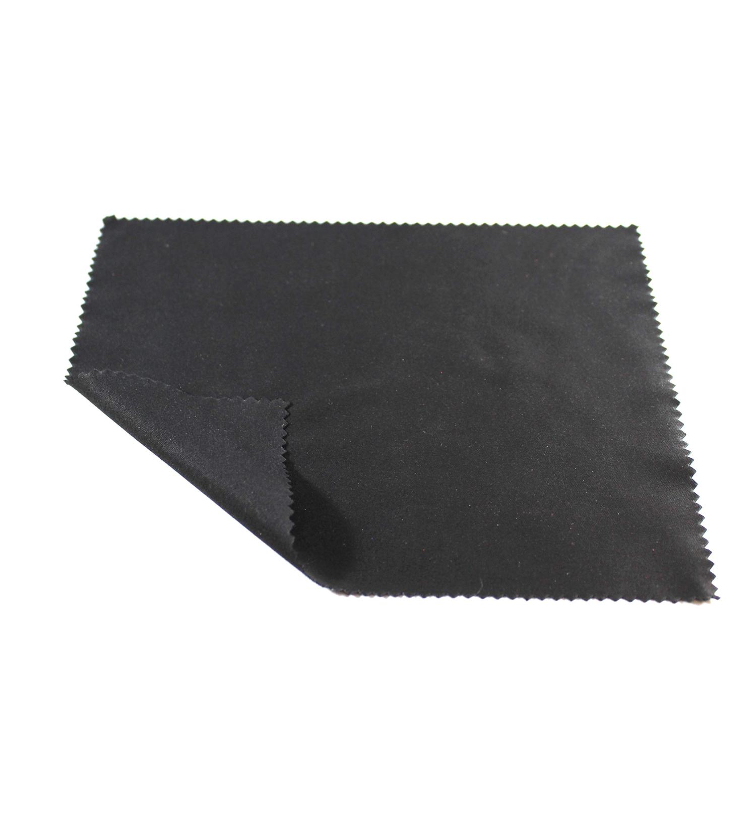 Quality Micro Fiber Cleaning Cloths for RX Eyeglasses Sunglasses Computer Screens Lenses (Black 12)
