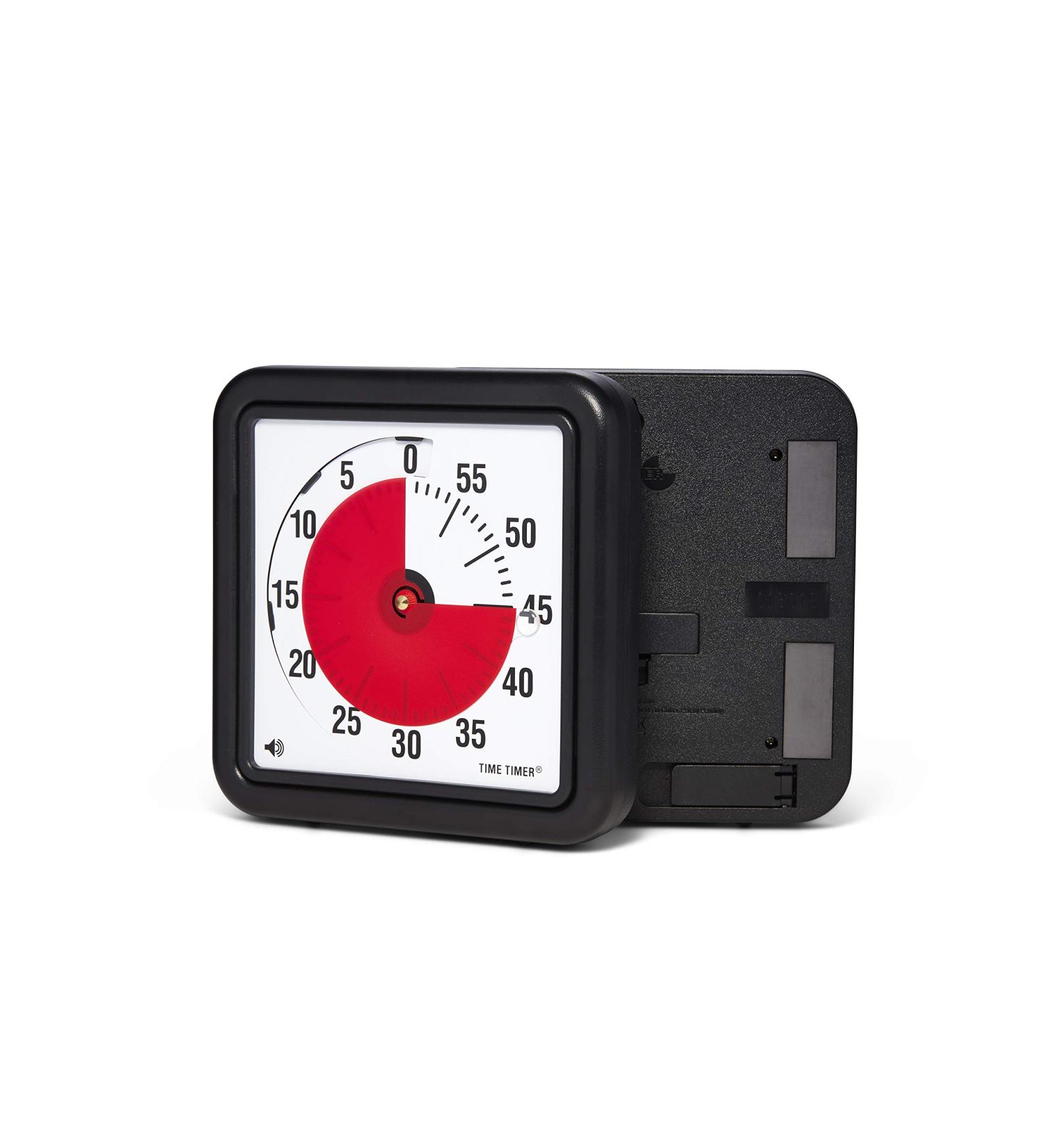 Time Timer Magnetic 60-Minute Countdown Timer for Kids & Adults - TTA1-MAG-W (18 cm) - Optimal Visual Signal for Effective Time Management - Buy Online on GoSupps.com