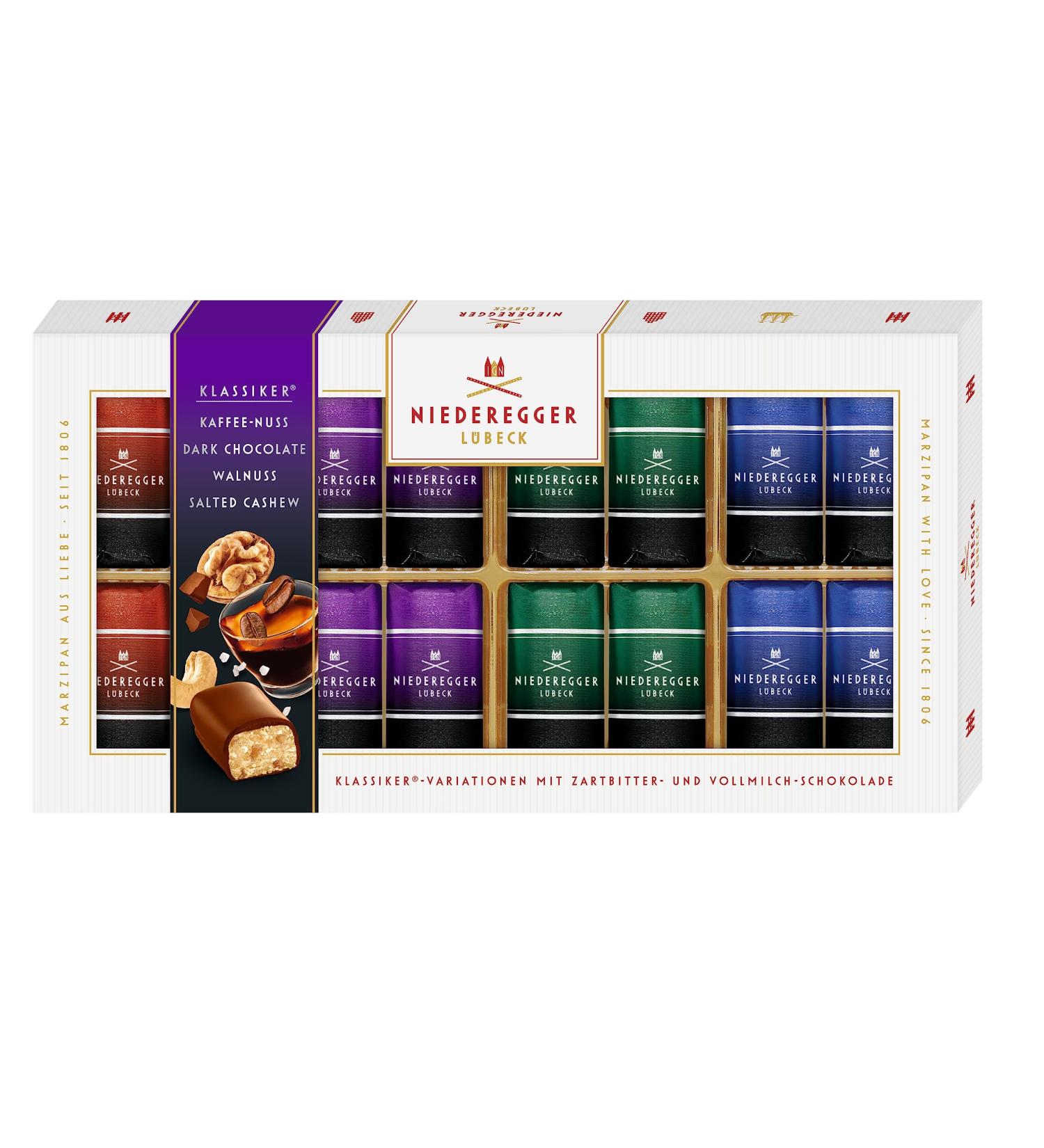 Niederegger Classic Variations Edition Dark 200g Gourmet Marzipan - International Shipping Available - Buy Online on GoSupps.com
