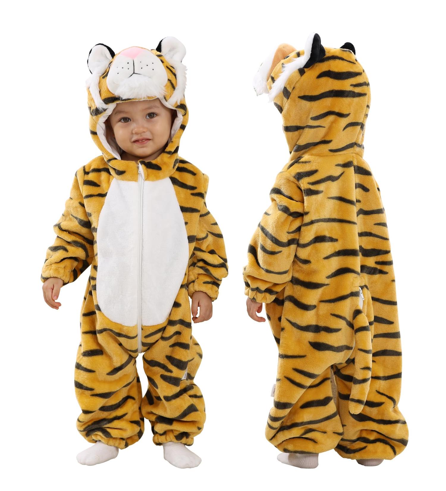 Doladola Unisex Baby Toddler Romper Jumpsuit Hooded Cartoon Sleepsuit | 18-24 Months - Buy Online on GoSupps.com