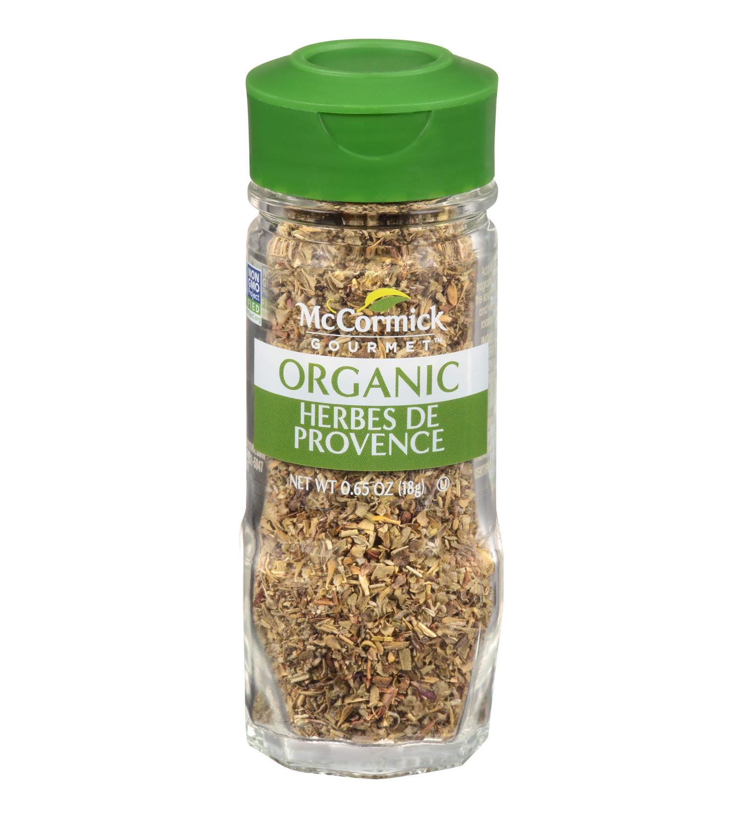 McCormick Gourmet Organic Herbes De Provence - 0.65 oz | Premium Quality - Buy Online on GoSupps.com
