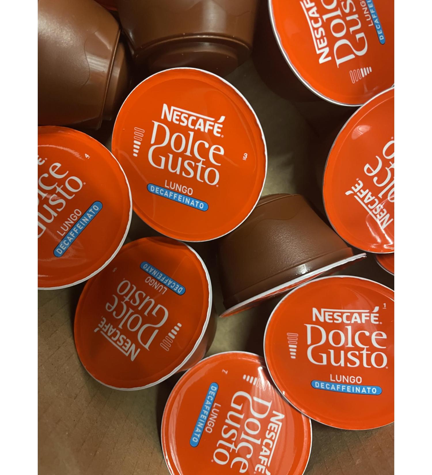 Buy 10 20 30 50 80 & 100 Compatible With Dolce Gusto Coffee Pods : Lungo Decaf - SOLD LOOSE