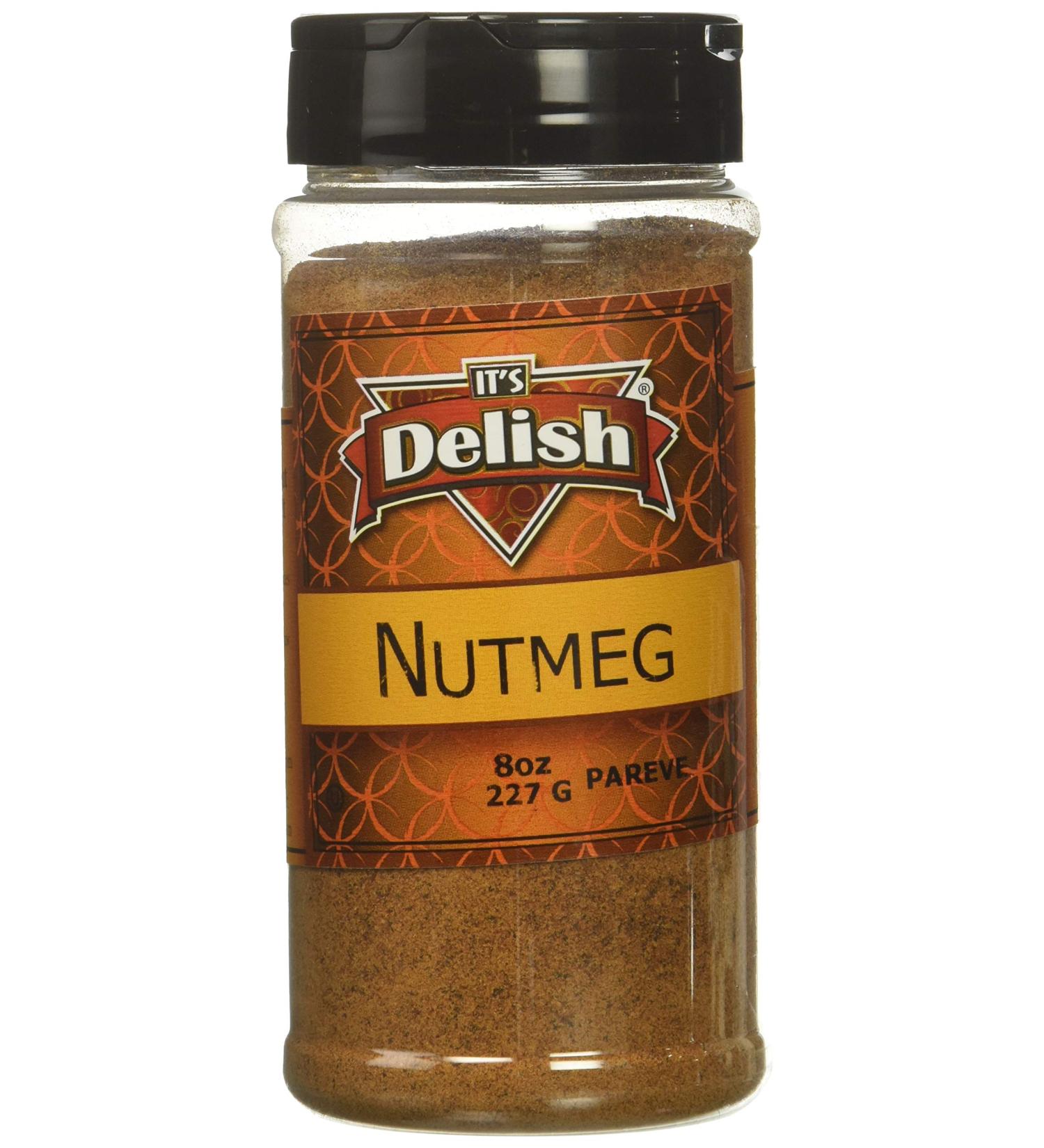 Ground Nutmeg - Its Delish Medium Jar 8 oz (Pack of 1) - Buy Online on GoSupps.com