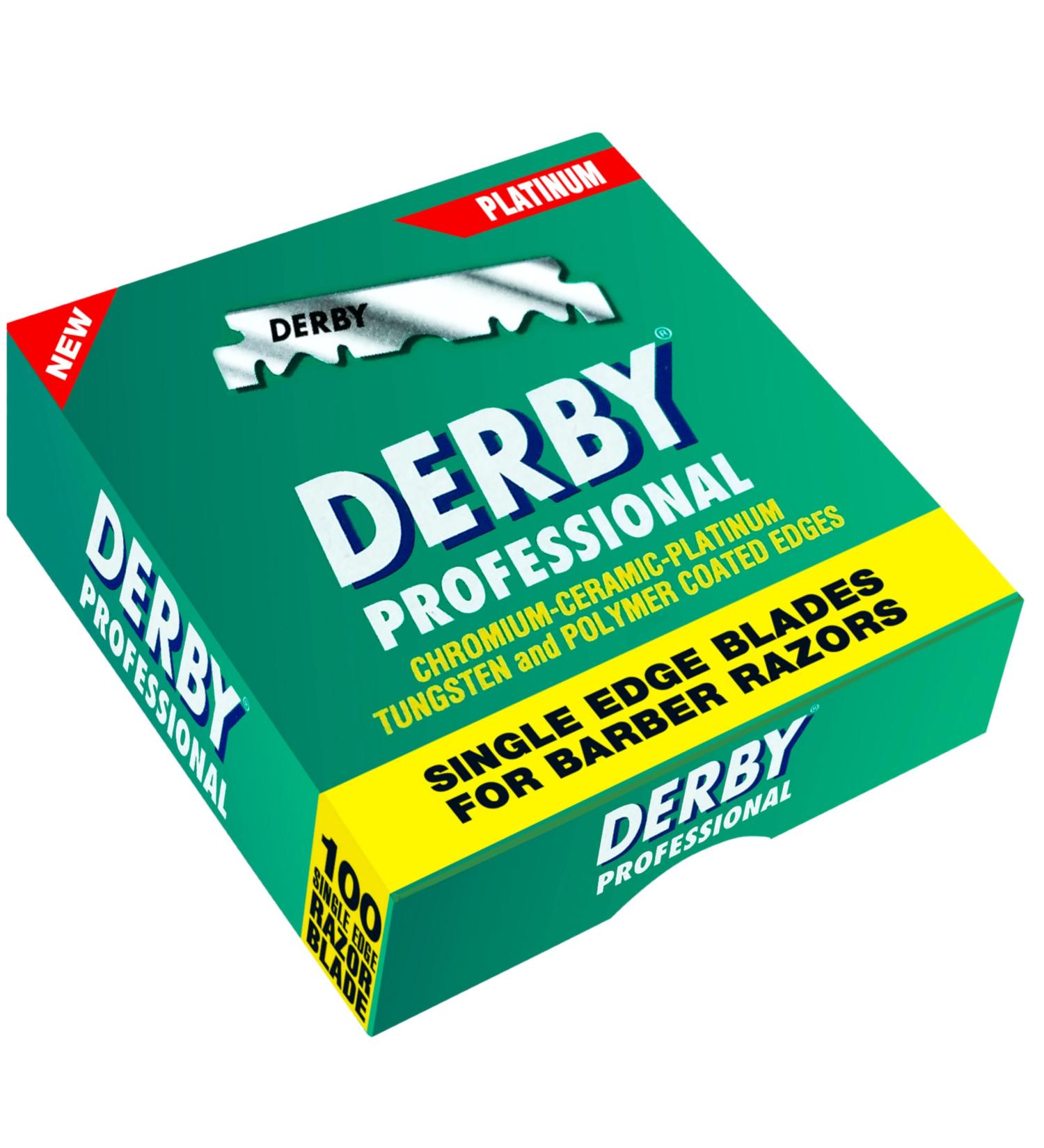 Derby Professional Single Edge Razor Blades - Premium Quality for Smooth Shaving | International Shipping Available - Buy Online on GoSupps.com