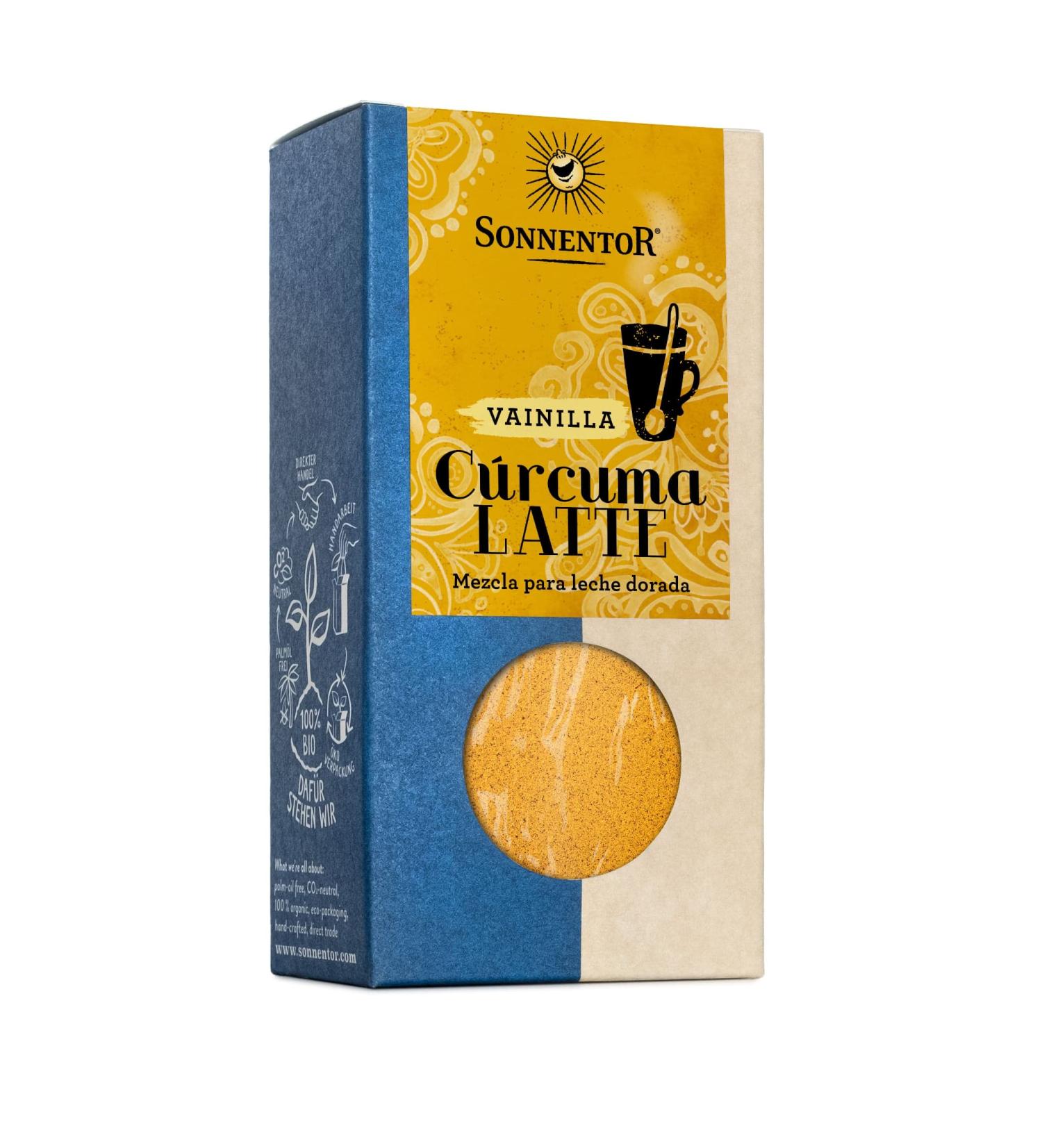  Sonnentor Sonnentor Organic Spice Blend Turmeric Latte Vanilla (3 x 60 g) - Buy Online on GoSupps.com