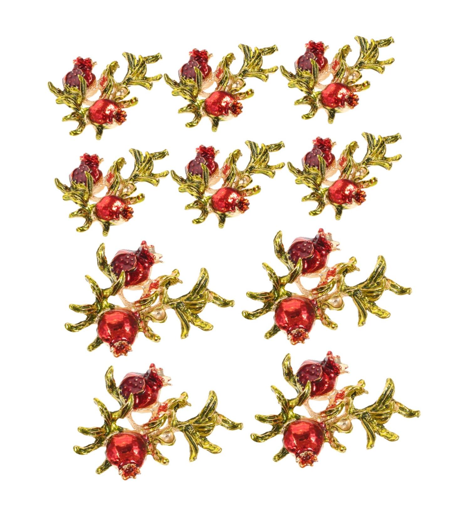 COHEALI 30 Pcs Metal Hair Clips Brooch Pins Charm Goldfish Ornaments for Diy Accessories Ornaments Goldenx3pcs 3.1X2.5cmx3pcs - Buy Online on GoSupps.com