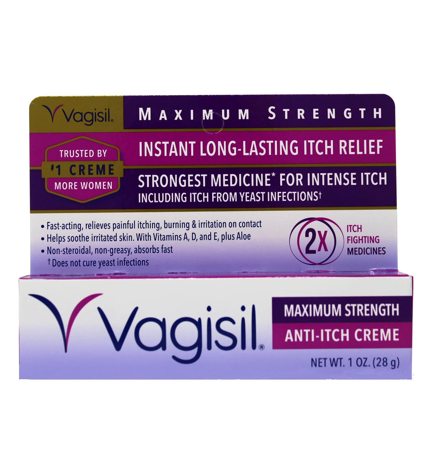 Vagisil Maximum Strength Feminine Anti-Itch Cr me 1oz